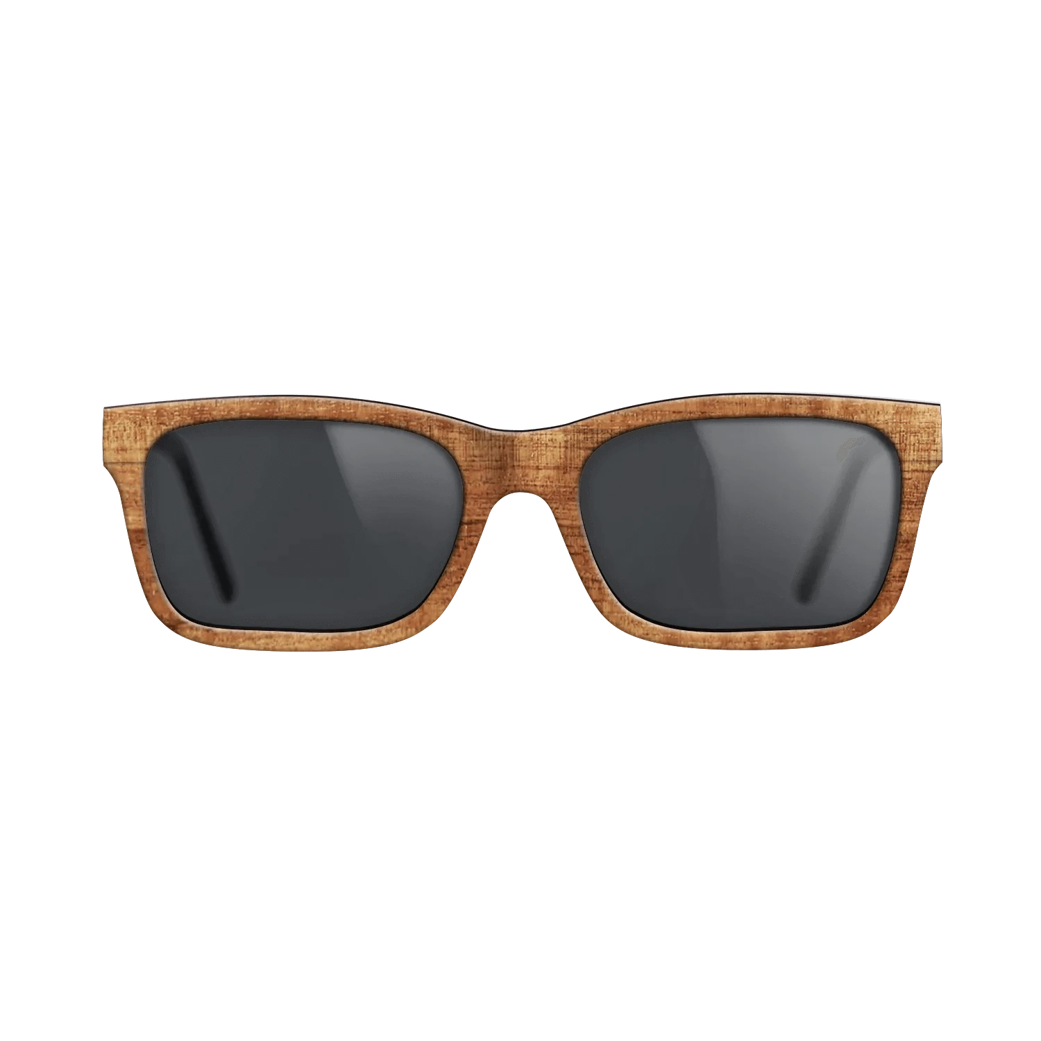 Walnut: Straight Grain,Koa: Single Cut - The Sage - Rectangle - 1645 - SIRIS wood optic