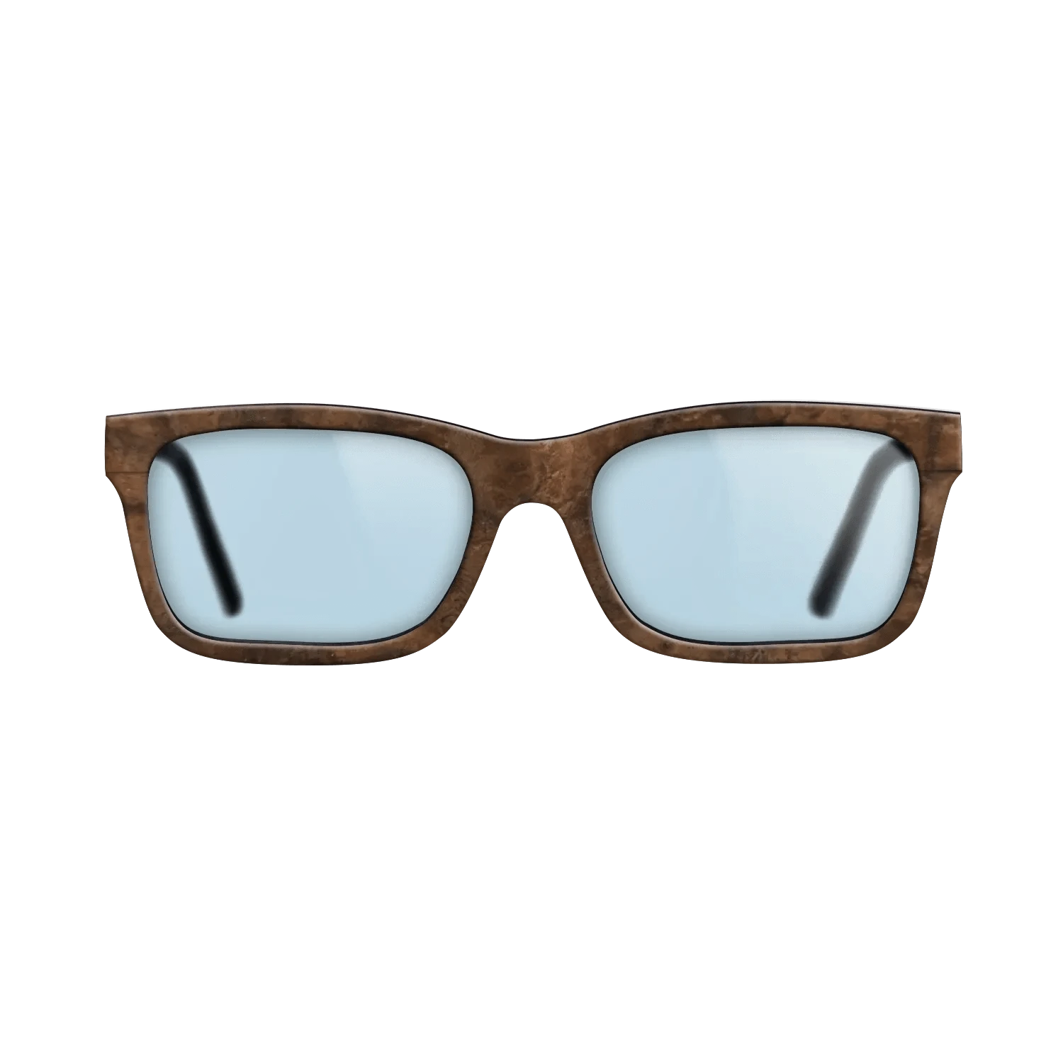 WalnutBurl Full Front Walnut - Core - The Sage - Rectangle - 2153 - SIRIS wood optic