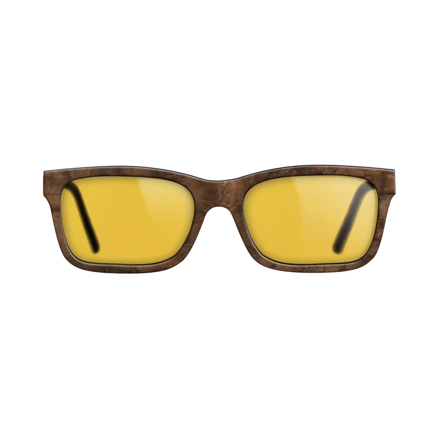 WalnutBurl Full Front Walnut - Core - The Sage - Rectangle - 2153 - SIRIS wood optic