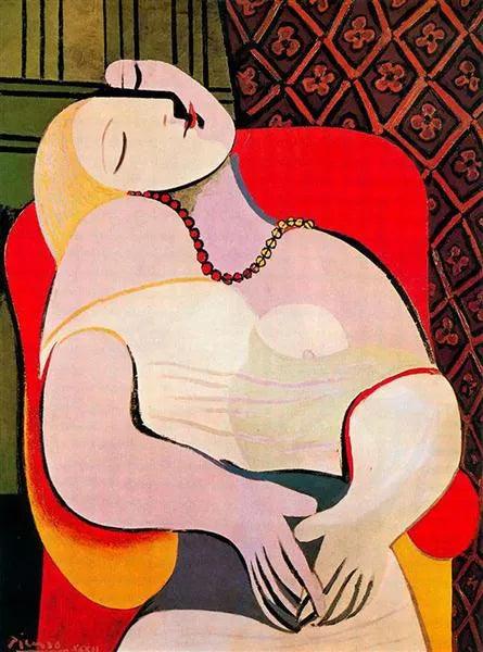 A Dream (Le Rêve), 1932 - Pablo Picasso