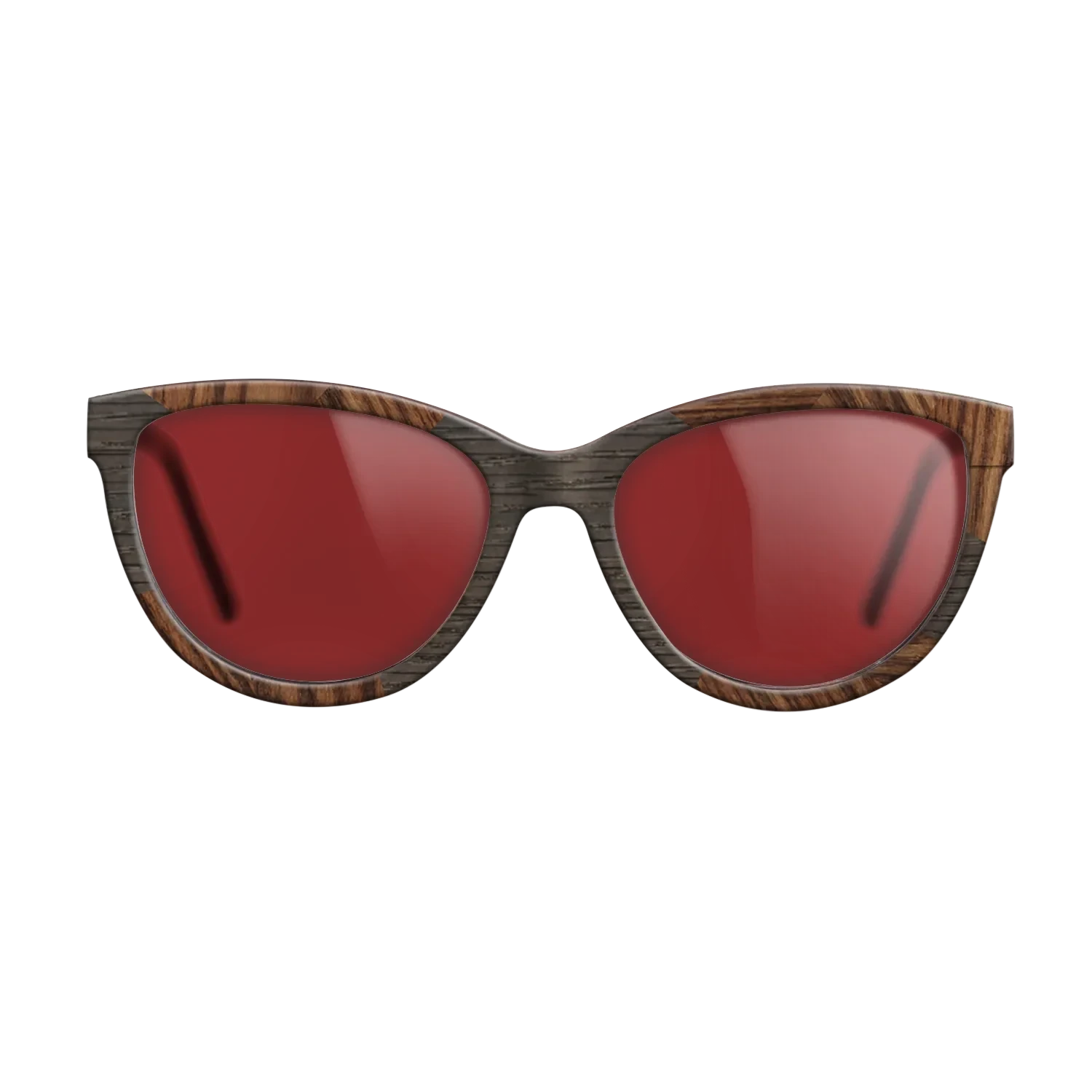 Olive Burl,Kingwood,Wenge,Fumed Oak: Mosaic - The Maiden - Cat - 1050 - SIRIS wood optic