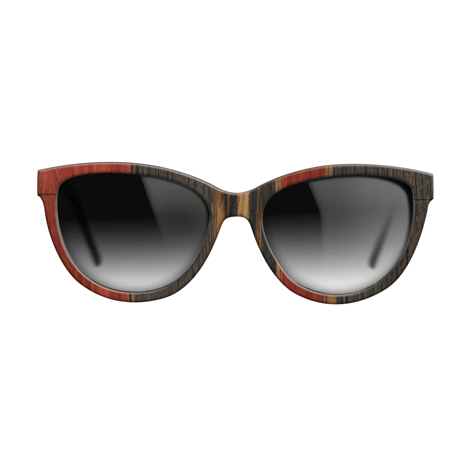 Poplar Dyed: Red,Fumed Oak,Italian Ebony: Binary - The Maiden - Cat - 1109 - SIRIS wood optic