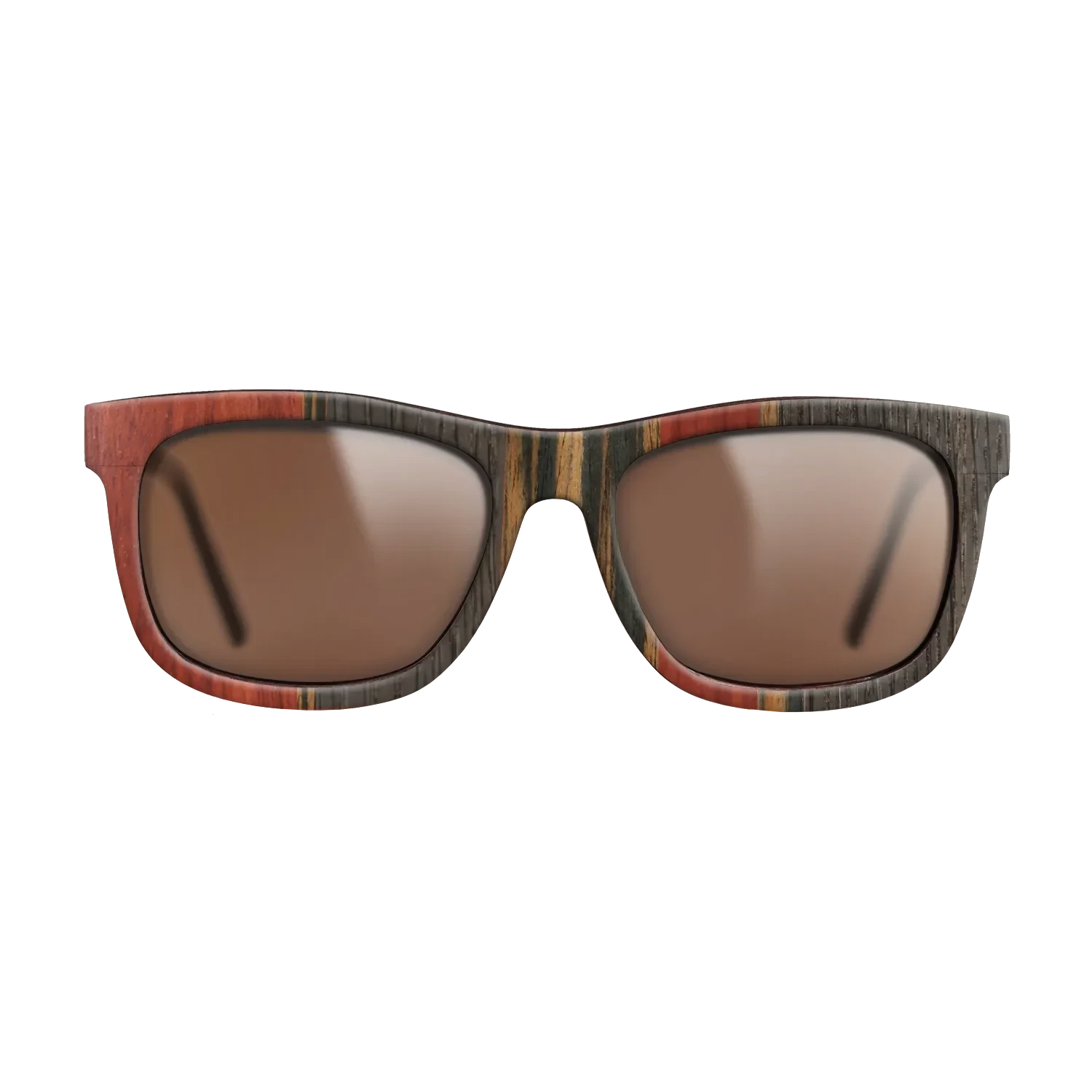 Poplar Dyed: Red,Fumed Oak,Italian Ebony: Binary - The Hero - Square - 1109 - SIRIS wood optic