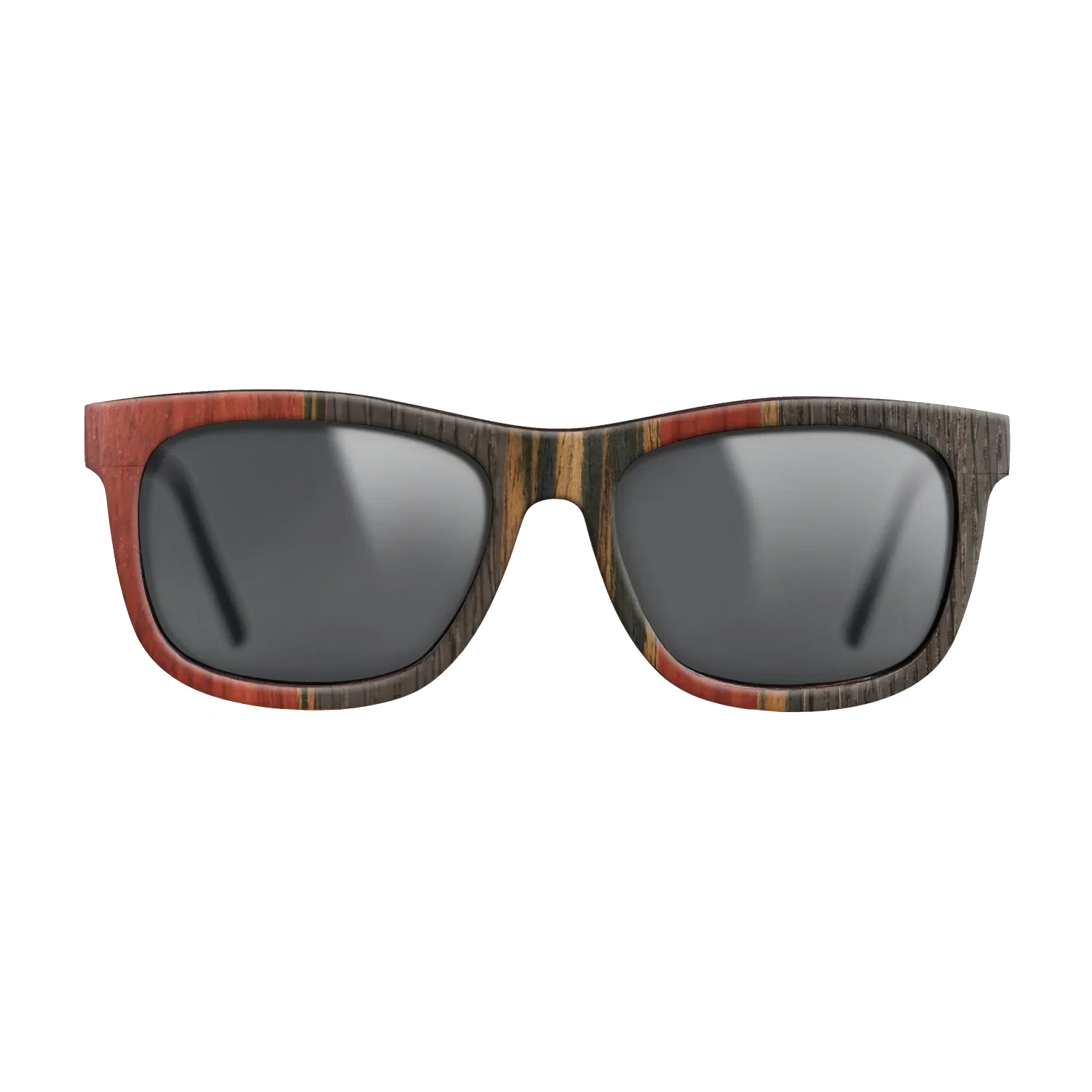 Poplar Dyed: Red,Fumed Oak,Italian Ebony: Binary - The Hero - Square - 1109 - SIRIS wood optic