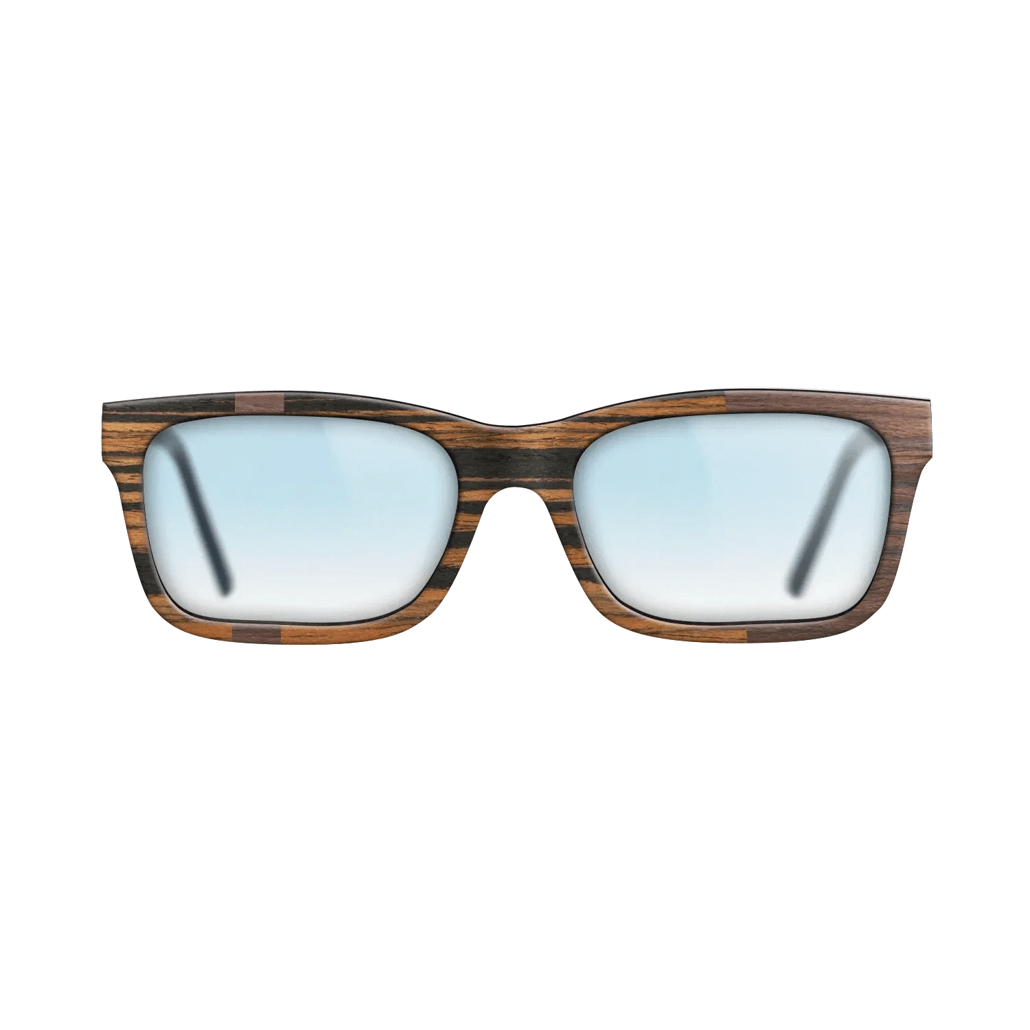 Italian Ebony,Rosewood Reconstituted: Binary - The Sage - Rectangle - 2037 - SIRIS wood optic