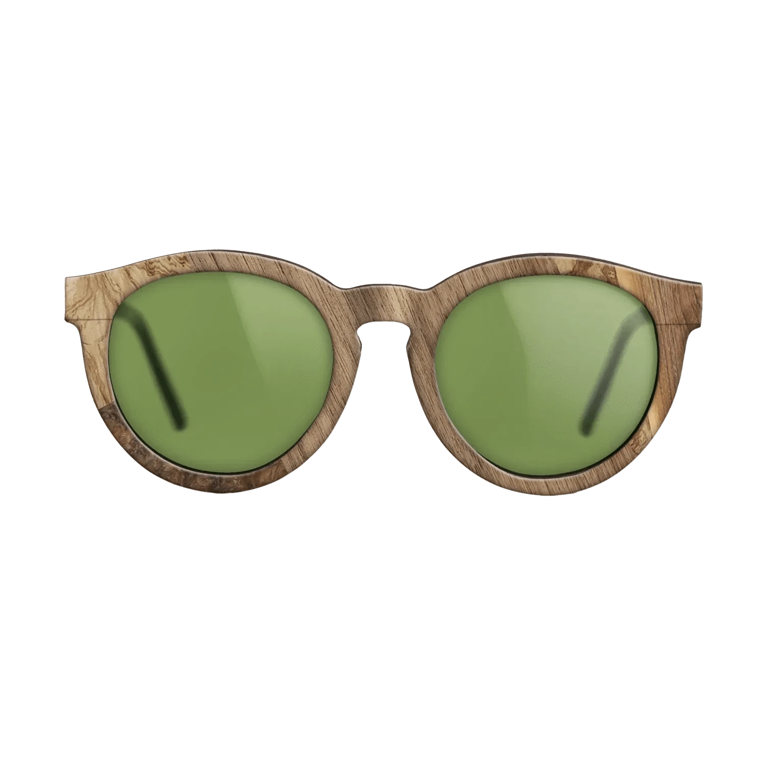 Koa,Olive Burl,Walnut Burl,Walnut: Straight Grain,Walnut Claro Light,Louro Preto: Geometric - The Rebel - Round - 1618 - SIRIS wood optic