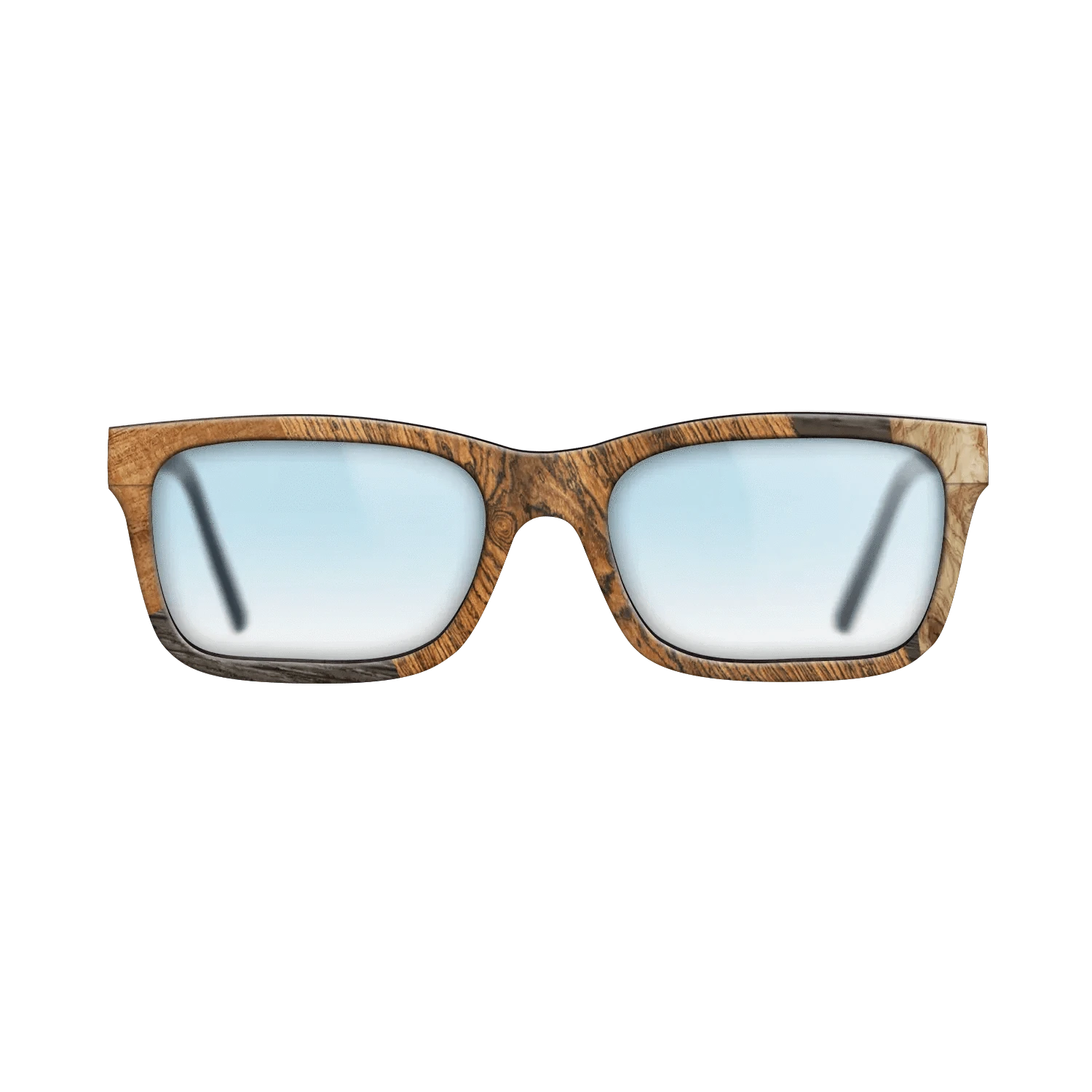 Santos Rosewood Dark,Fumed Oak,Bocote,Rosewood Reconstituted,Koa: Geometric - The Sage - Rectangle - 1473 - SIRIS wood optic