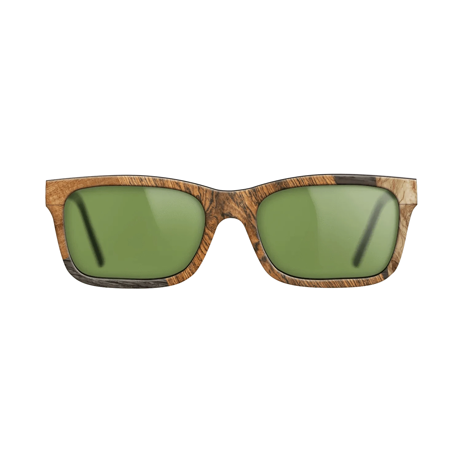 Santos Rosewood Dark,Fumed Oak,Bocote,Rosewood Reconstituted,Koa: Geometric - The Sage - Rectangle - 1473 - SIRIS wood optic