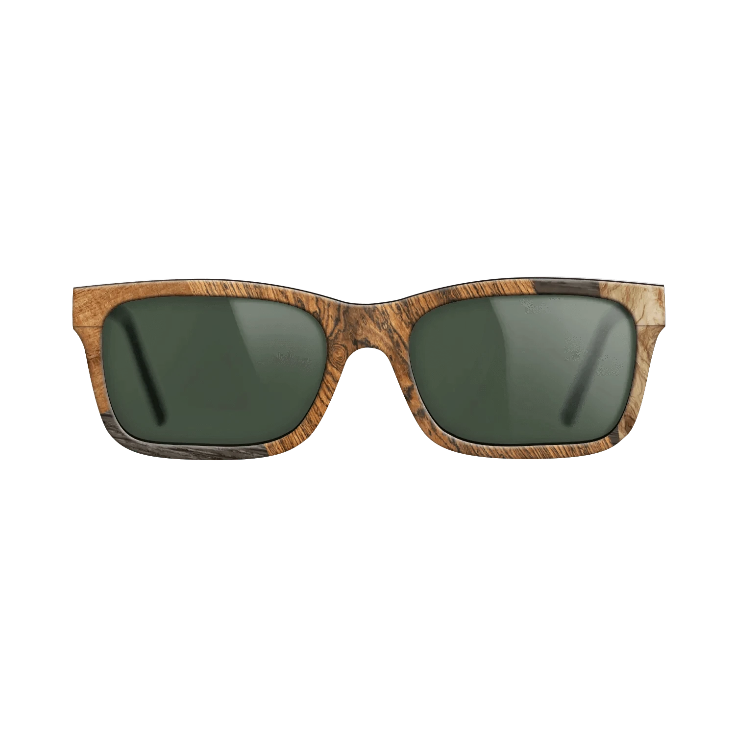 Santos Rosewood Dark,Fumed Oak,Bocote,Rosewood Reconstituted,Koa: Geometric - The Sage - Rectangle - 1473 - SIRIS wood optic