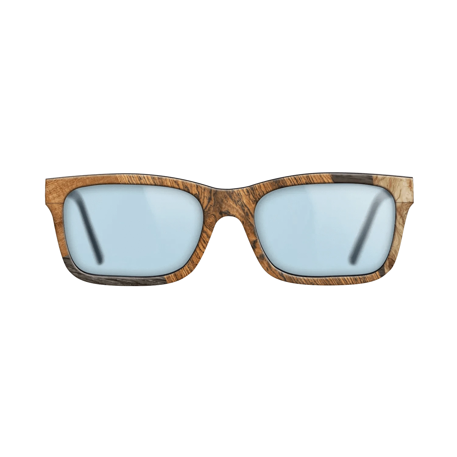 Santos Rosewood Dark,Fumed Oak,Bocote,Rosewood Reconstituted,Koa: Geometric - The Sage - Rectangle - 1473 - SIRIS wood optic