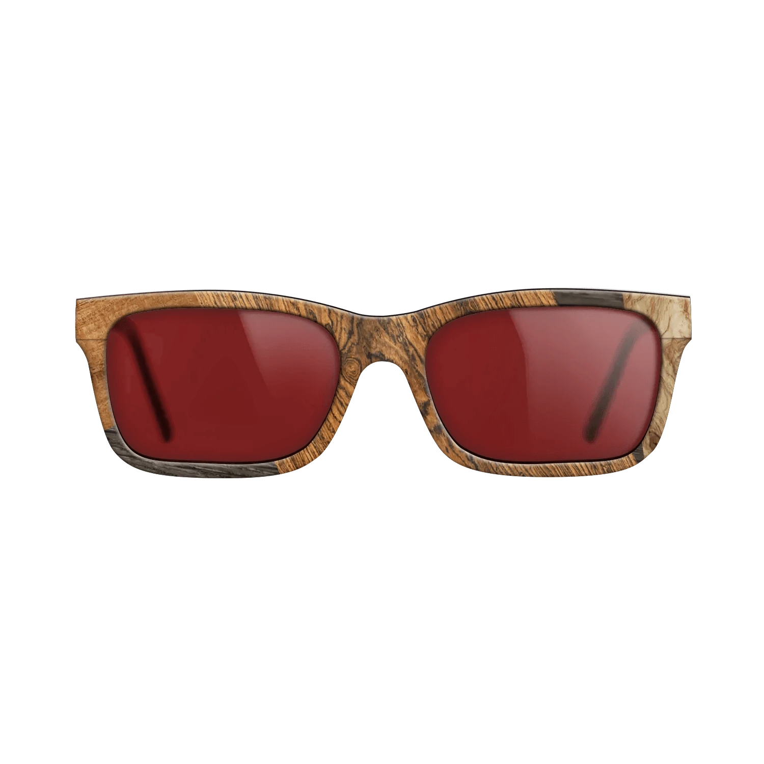 Santos Rosewood Dark,Fumed Oak,Bocote,Rosewood Reconstituted,Koa: Geometric - The Sage - Rectangle - 1473 - SIRIS wood optic