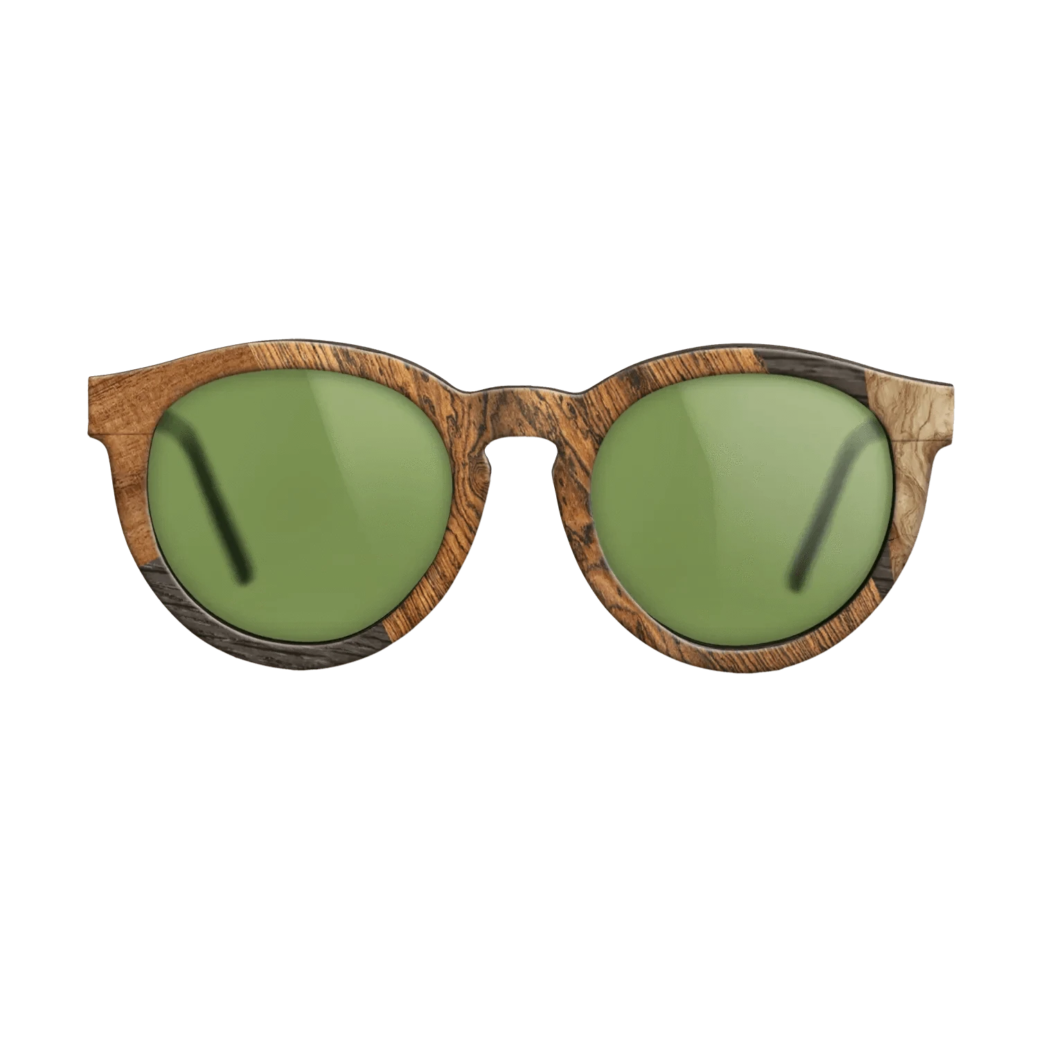 Santos Rosewood Dark,Fumed Oak,Bocote,Rosewood Reconstituted,Koa: Geometric - The Rebel - Round - 1473 - SIRIS wood optic