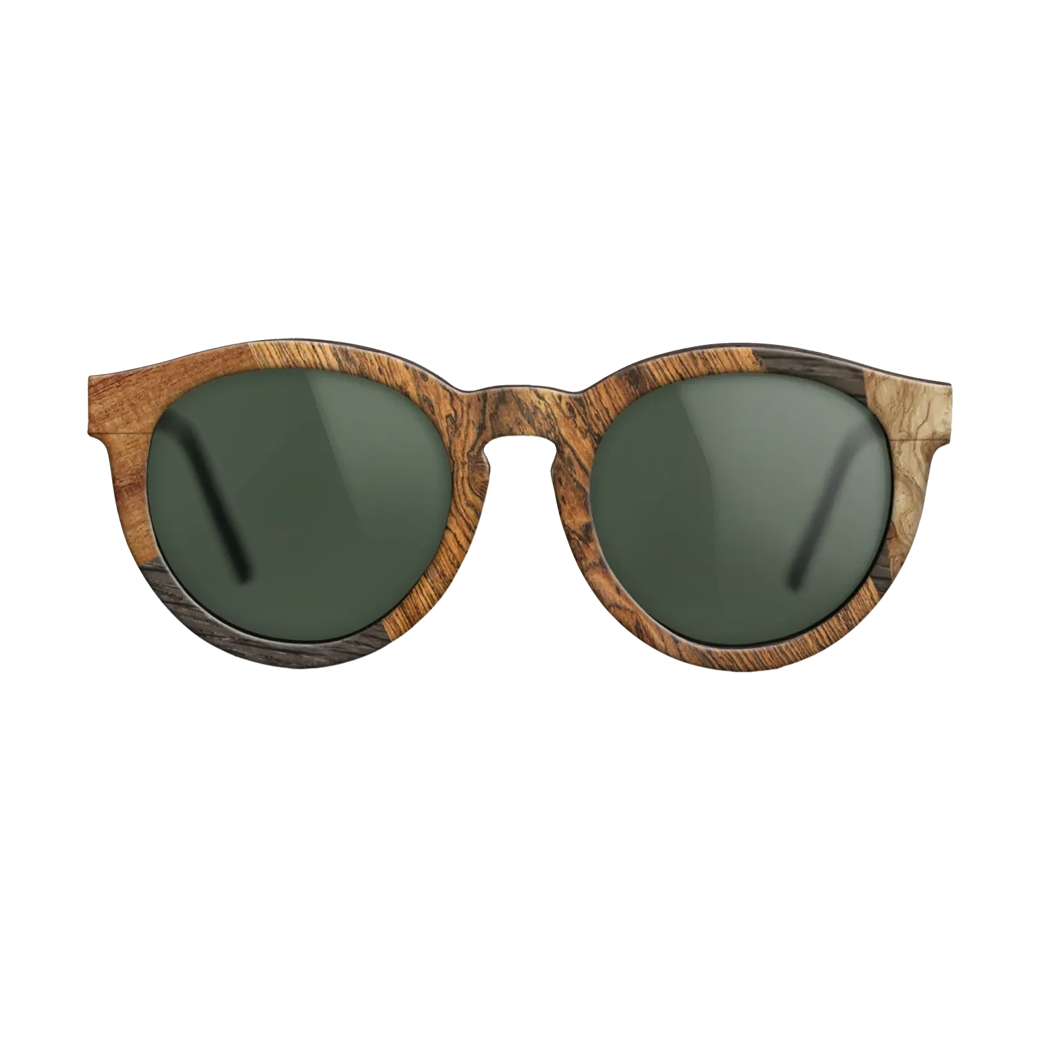 Santos Rosewood Dark,Fumed Oak,Bocote,Rosewood Reconstituted,Koa: Geometric - The Rebel - Round - 1473 - SIRIS wood optic