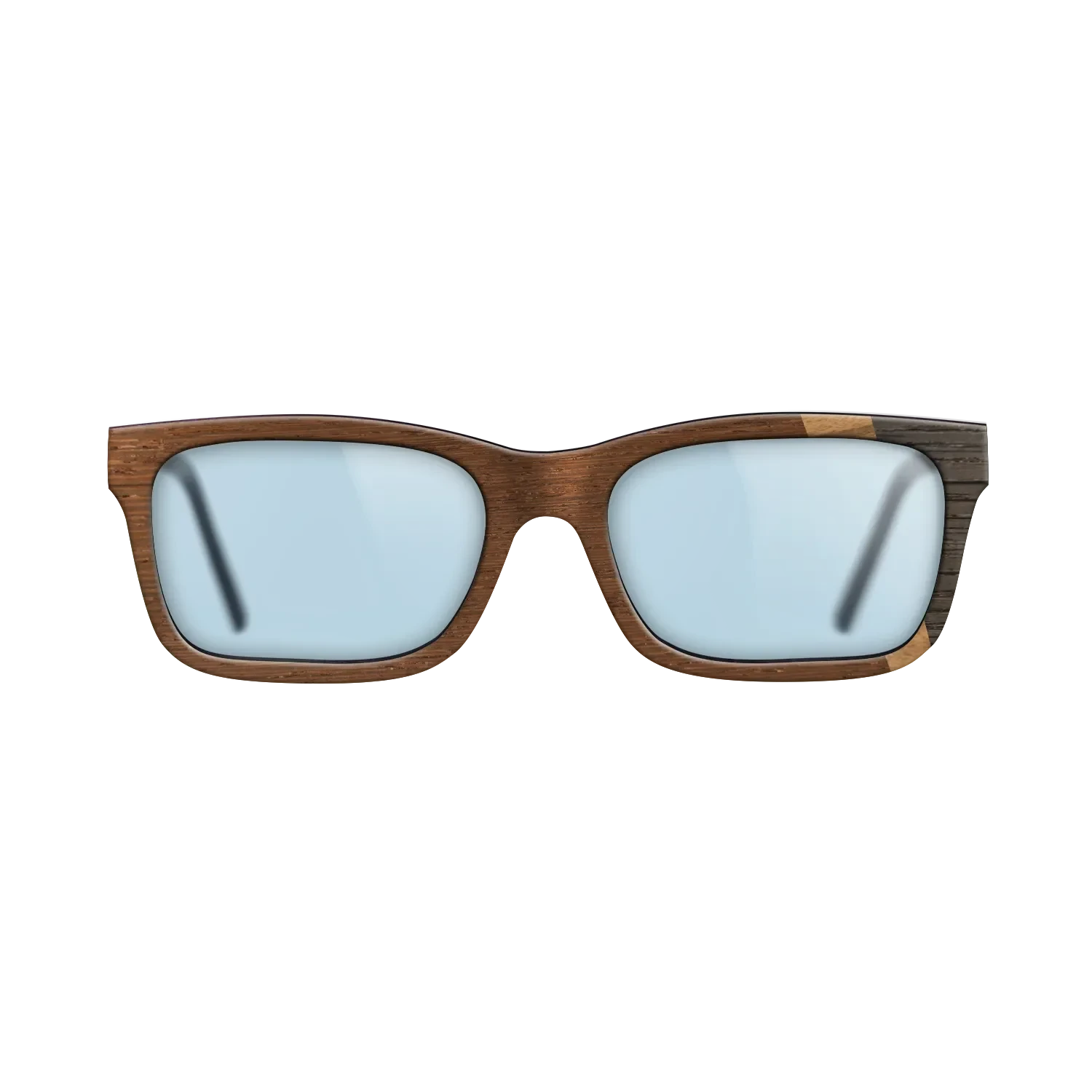 Wenge,Louro Preto,Fumed Oak: Wedge - The Sage - Rectangle - 1199 - SIRIS wood optic