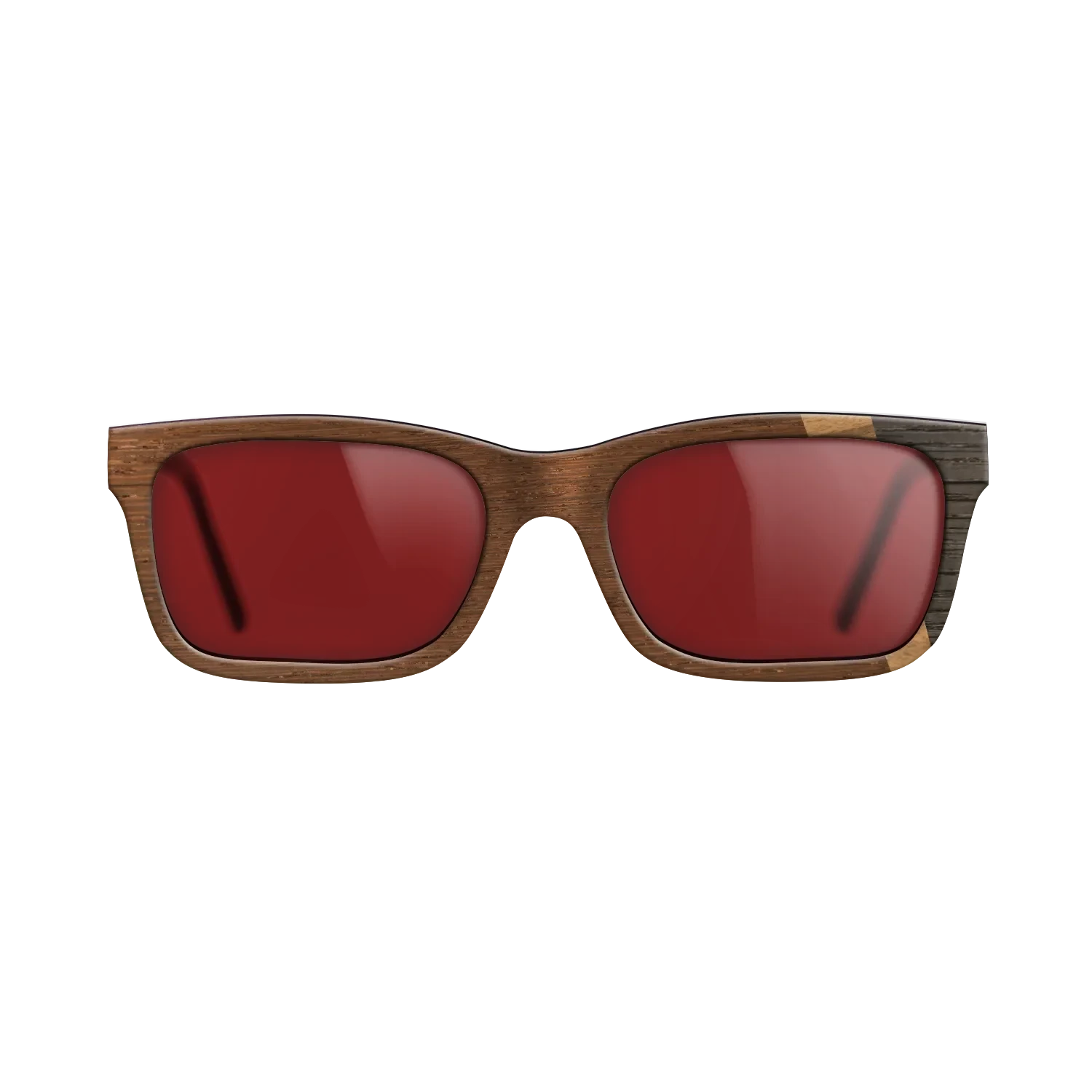 Wenge,Louro Preto,Fumed Oak: Wedge - The Sage - Rectangle - 1199 - SIRIS wood optic