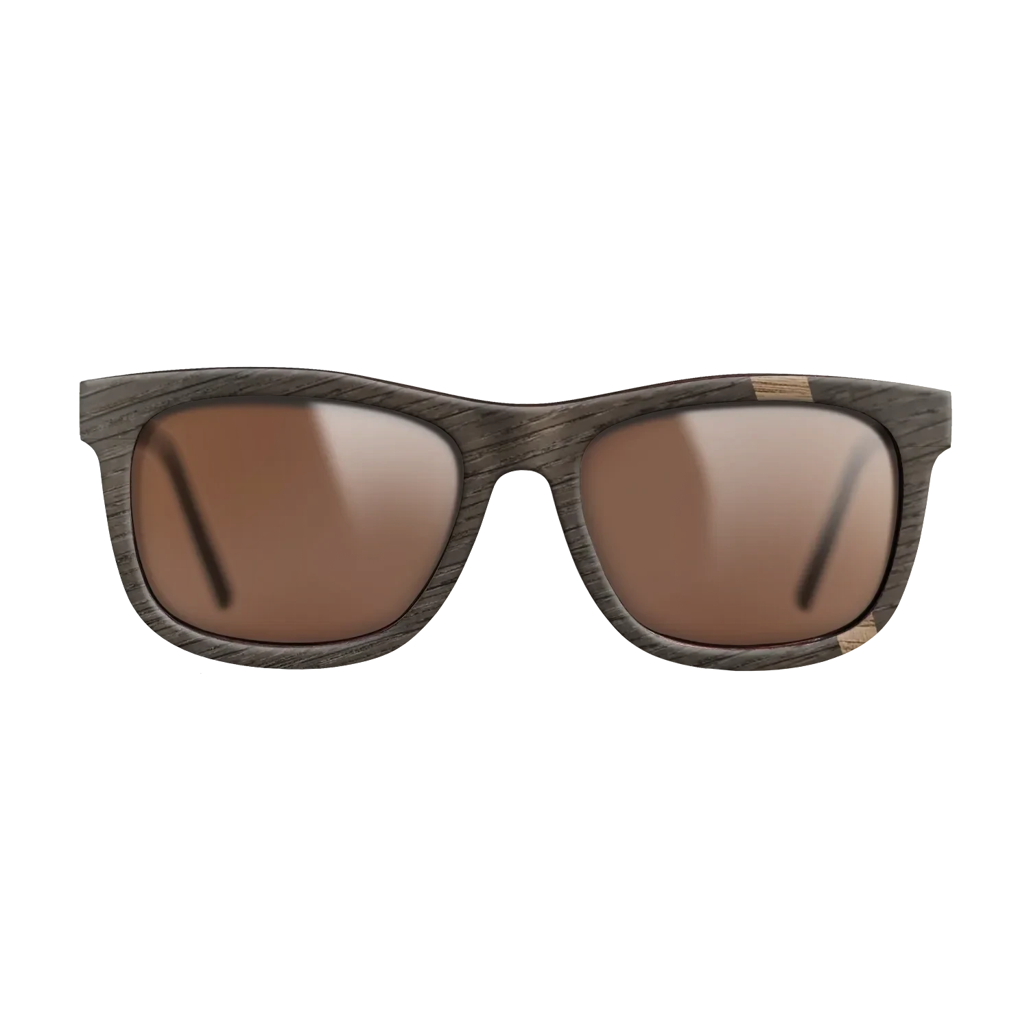 Purpleheart,Fumed Oak,Walnut: Straight Grain: Wedge - The Hero - Square - 826 - SIRIS wood optic