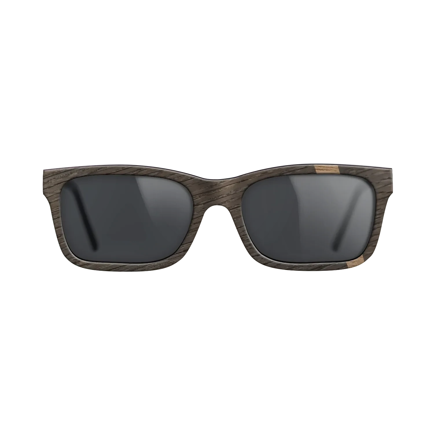 Purpleheart,Fumed Oak,Walnut: Straight Grain: Wedge - The Sage - Rectangle - 826 - SIRIS wood optic