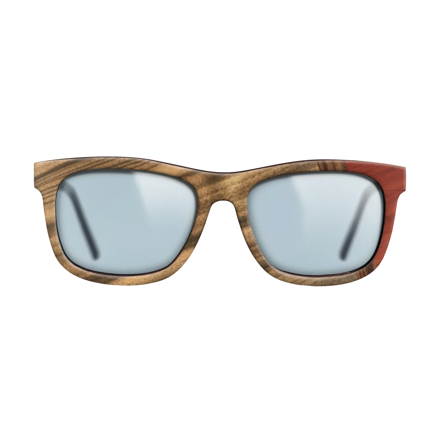 Santos Rosewood Dark,Louro Preto,Poplar Dyed: Red: Wedge - The Hero - Square - 1419 - SIRIS wood optic