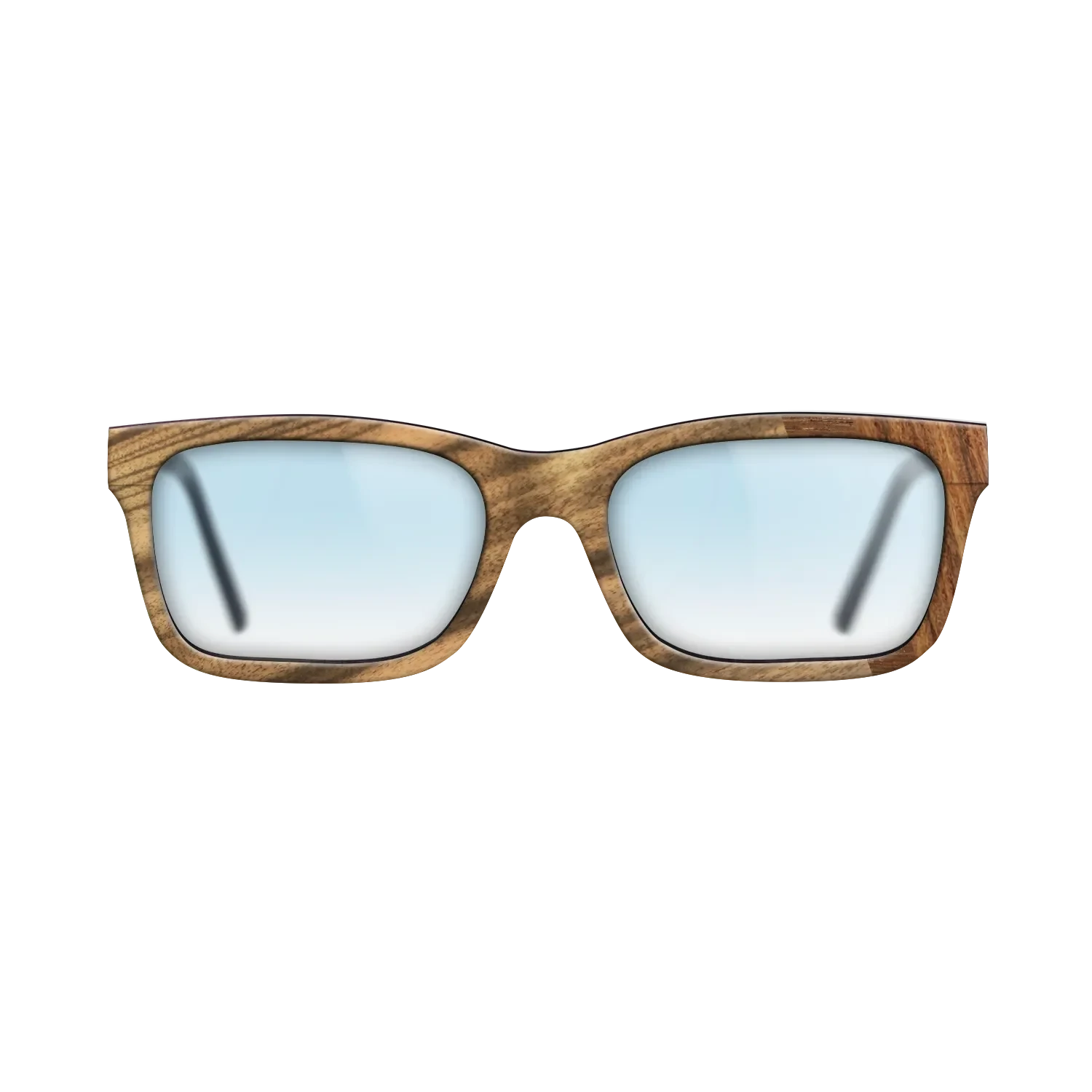 Santos Rosewood Dark,Louro Preto,Wenge: Wedge - The Sage - Rectangle - 1547 - SIRIS wood optic