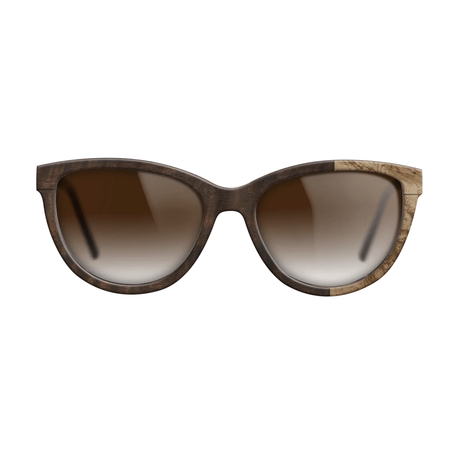 Walnut: Straight Grain,Olive Burl,Fumed Eucalyptus: Patch - The Maiden - Cat - 1262 - SIRIS wood optic