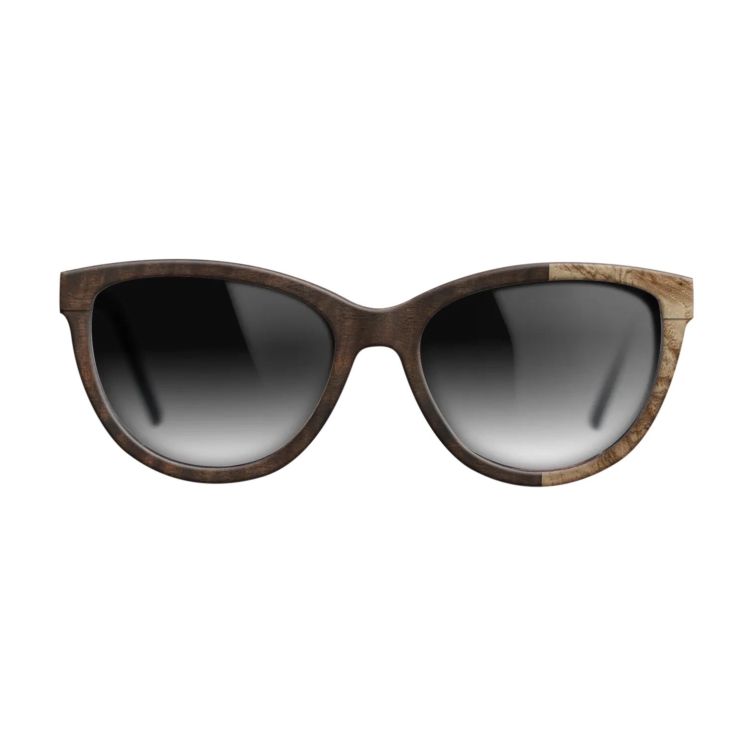Walnut: Straight Grain,Olive Burl,Fumed Eucalyptus: Patch - The Maiden - Cat - 1262 - SIRIS wood optic