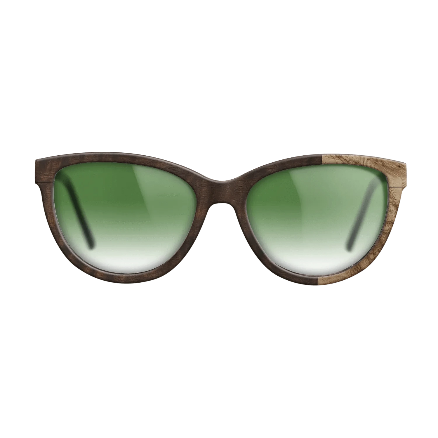 Walnut: Straight Grain,Olive Burl,Fumed Eucalyptus: Patch - The Maiden - Cat - 1262 - SIRIS wood optic