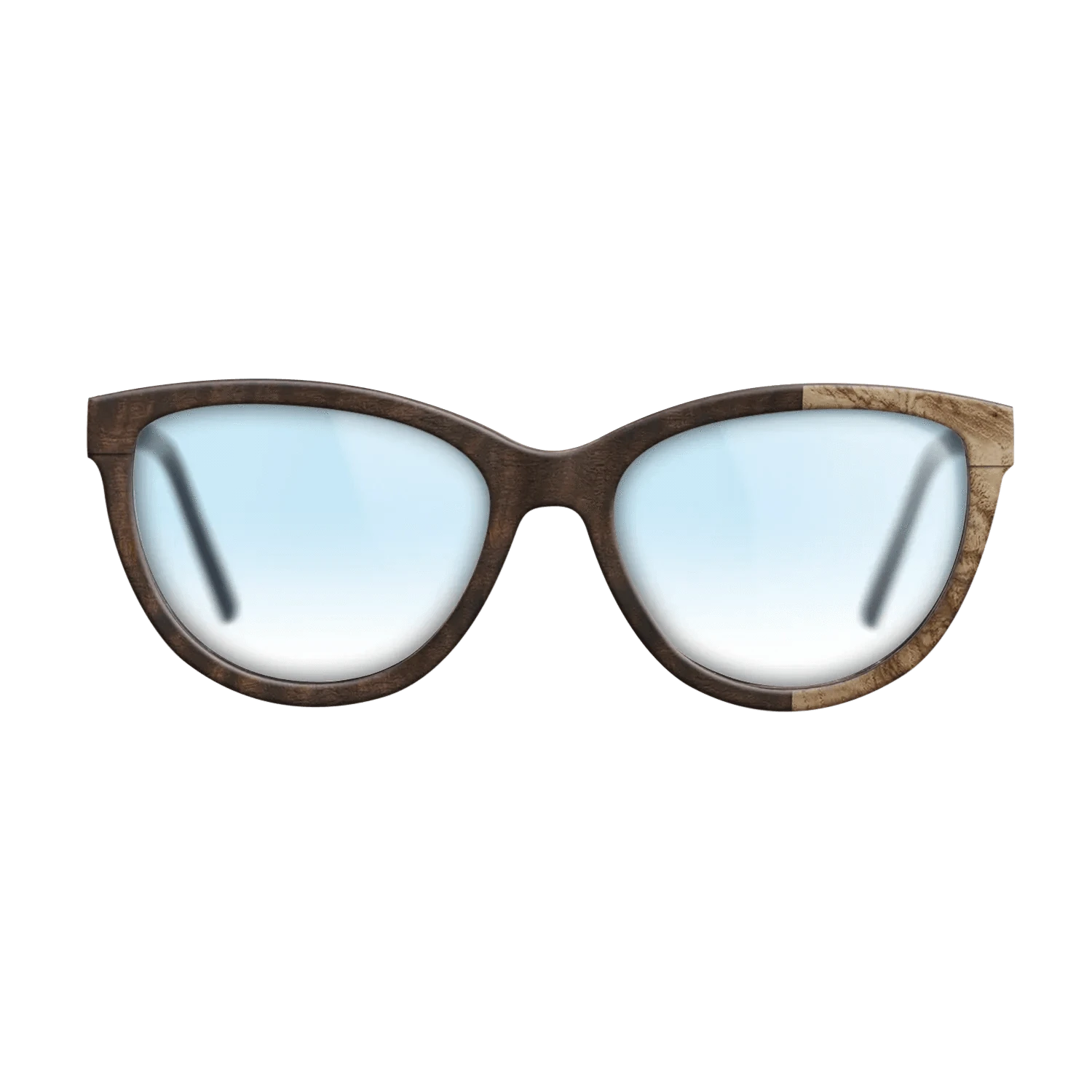 Walnut: Straight Grain,Olive Burl,Fumed Eucalyptus: Patch - The Maiden - Cat - 1262 - SIRIS wood optic