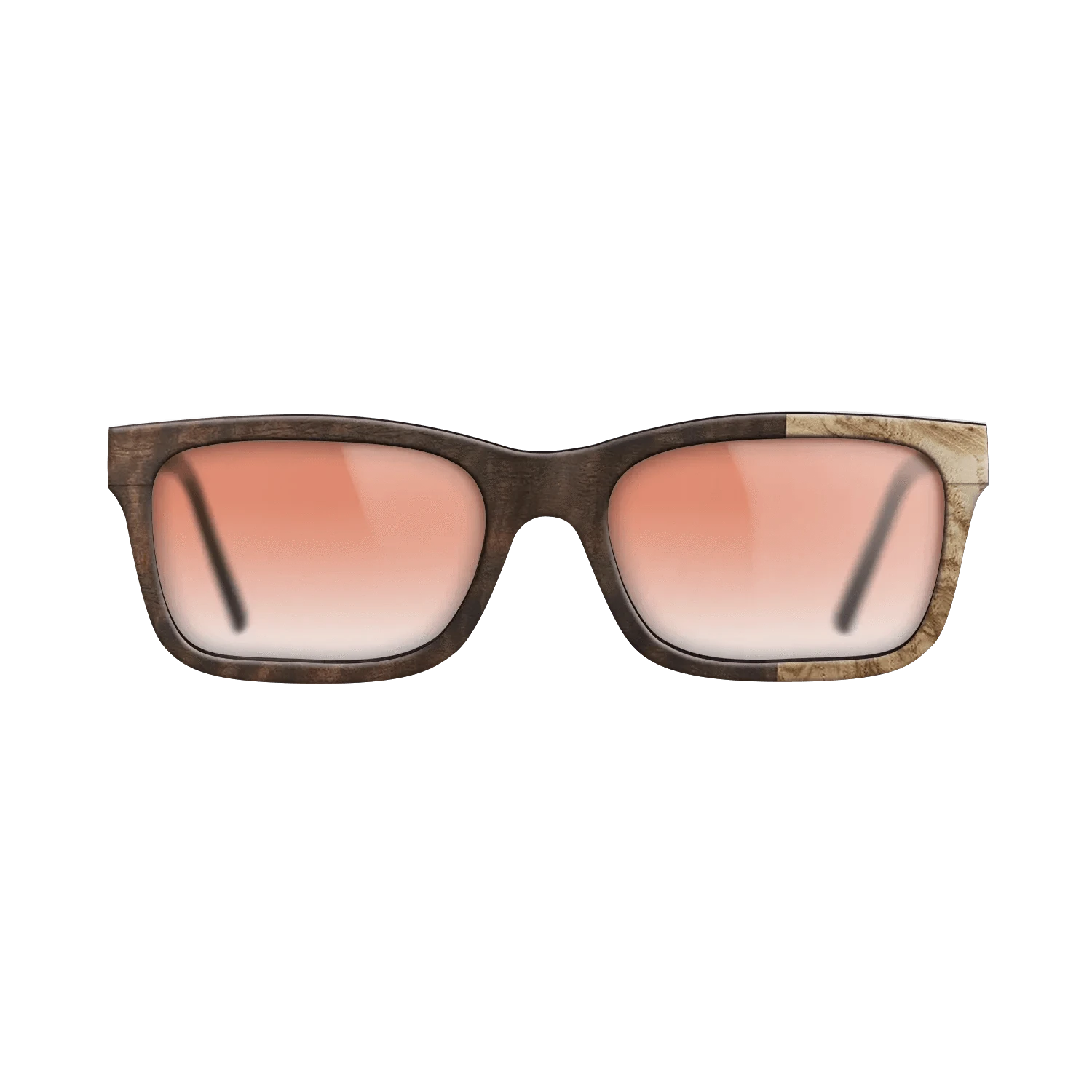 Walnut: Straight Grain,Olive Burl,Fumed Eucalyptus: Patch - The Sage - Rectangle - 1262 - SIRIS wood optic