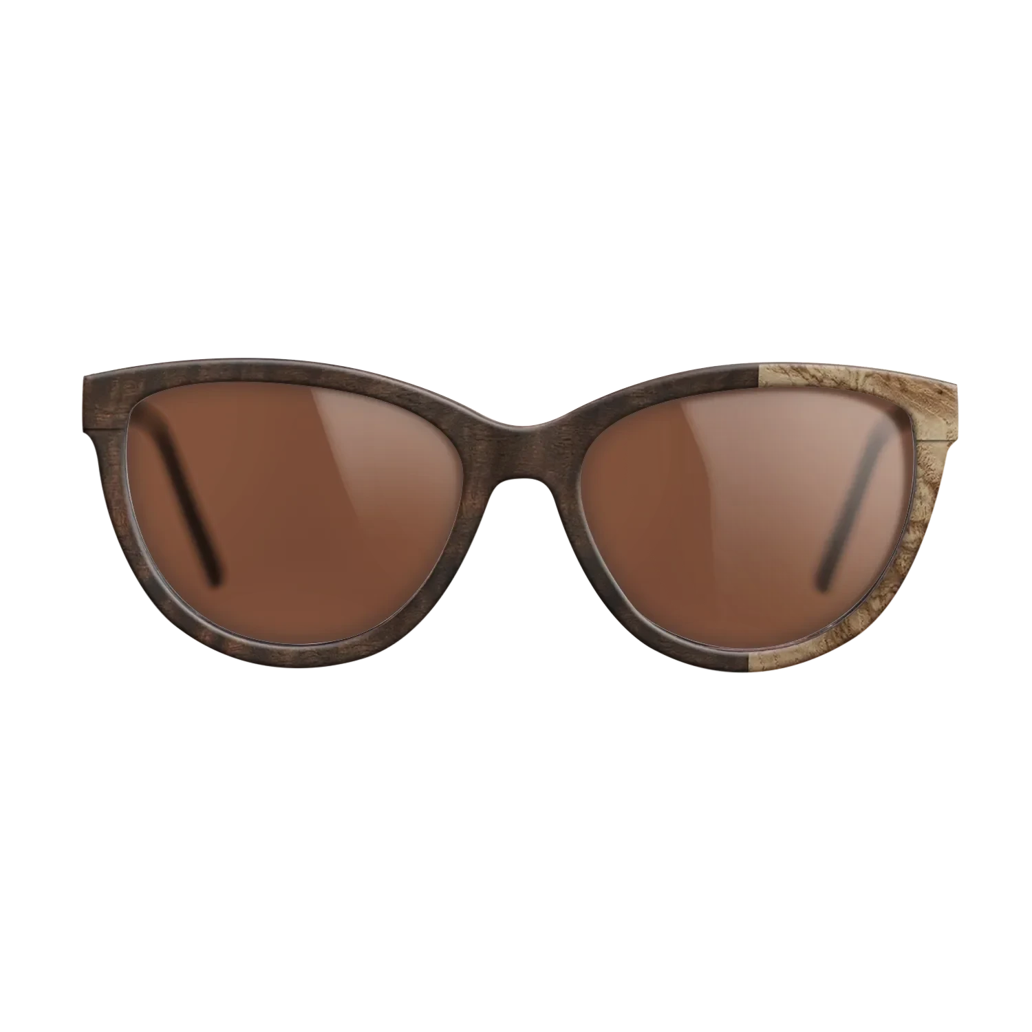 Walnut: Straight Grain,Olive Burl,Fumed Eucalyptus: Patch - The Maiden - Cat - 1262 - SIRIS wood optic
