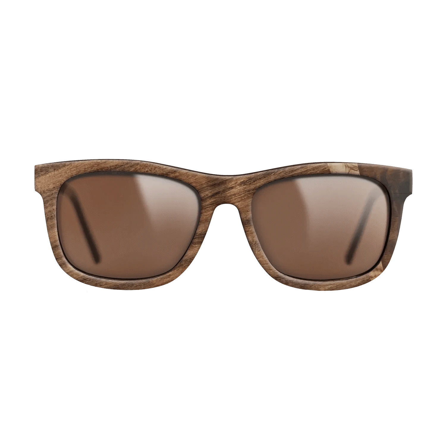 Italian Ebony,Santos Rosewood Dark,Olive Burl,Wenge,Fumed Eucalyptus: Wedge - The Hero - Square - 1355 - SIRIS wood optic