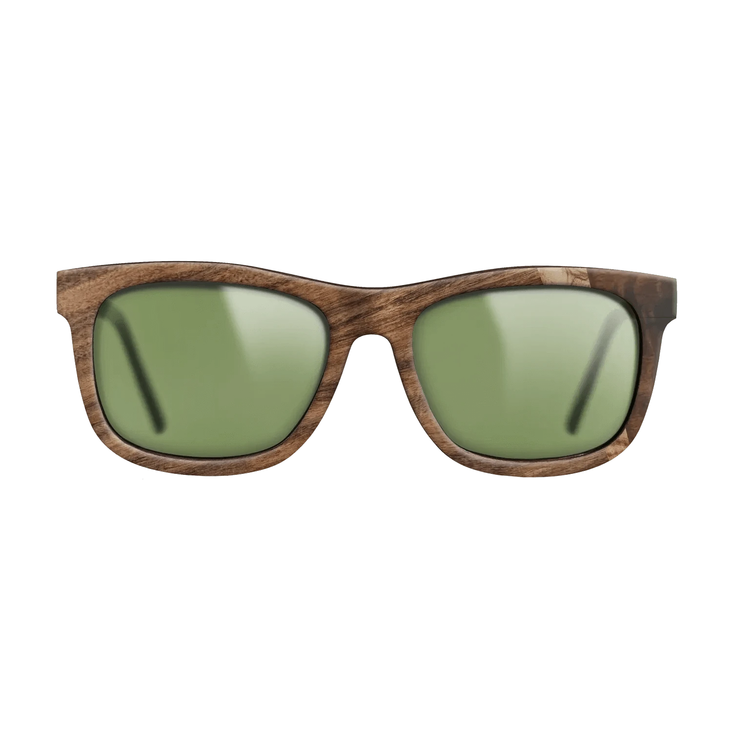 Italian Ebony,Santos Rosewood Dark,Olive Burl,Wenge,Fumed Eucalyptus: Wedge - The Hero - Square - 1355 - SIRIS wood optic