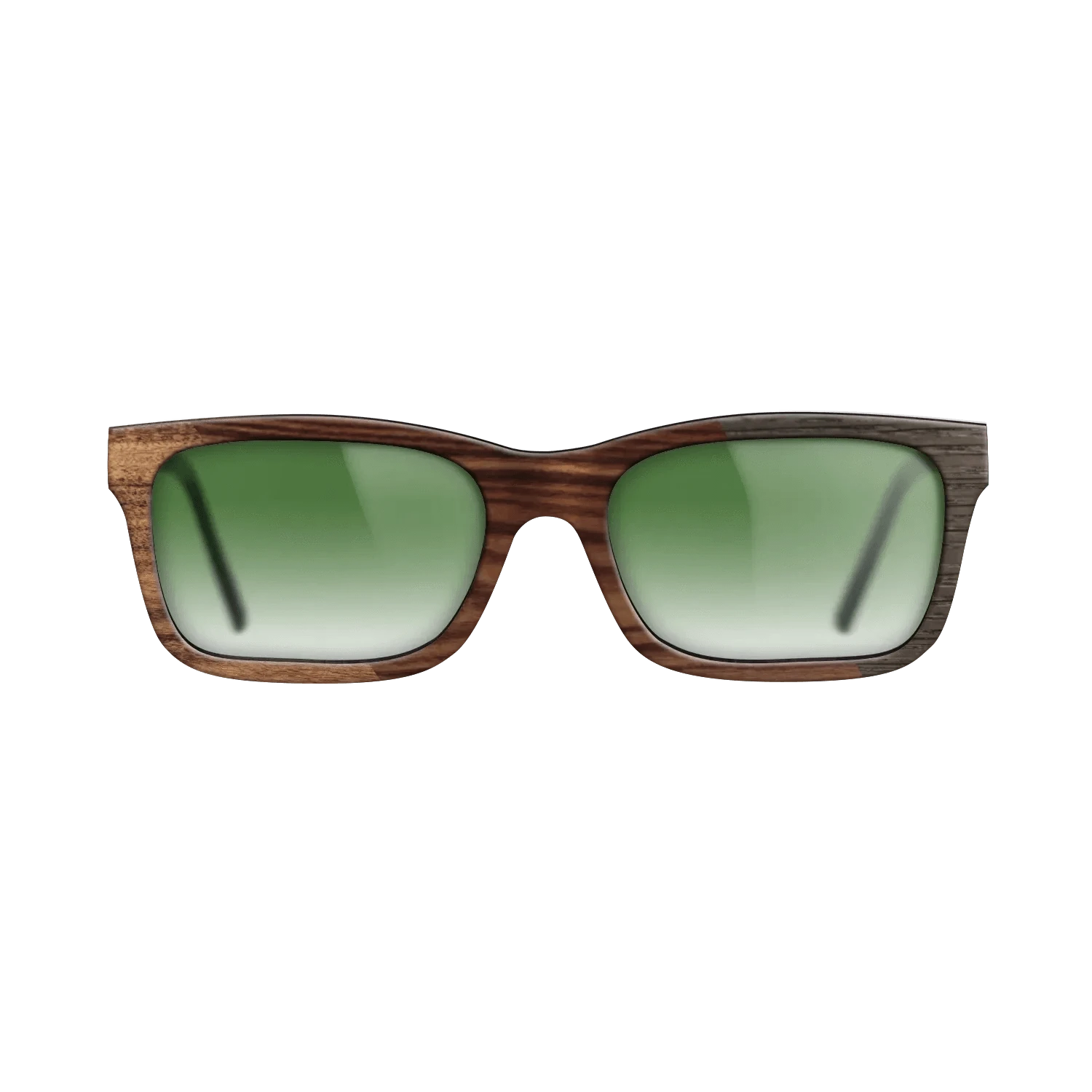 Walnut Burl,Bocote,Olive Burl,Fumed Oak: Angle Cut - The Sage - Rectangle - 1649 - SIRIS wood optic