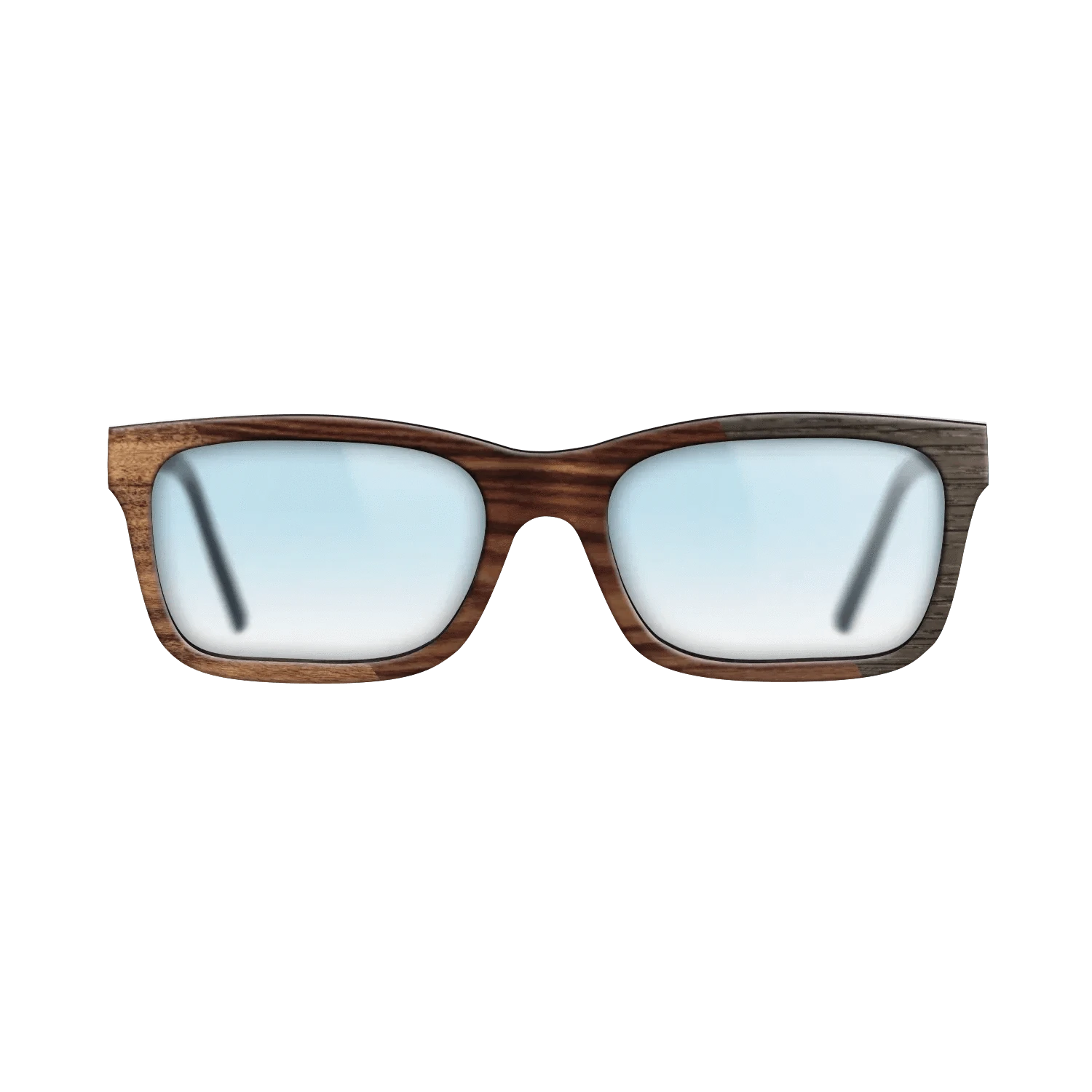 Walnut Burl,Bocote,Olive Burl,Fumed Oak: Angle Cut - The Sage - Rectangle - 1649 - SIRIS wood optic