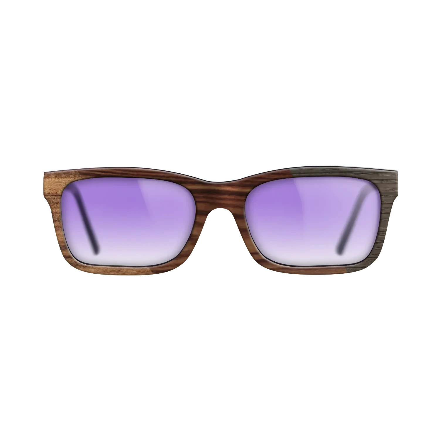 Walnut Burl,Bocote,Olive Burl,Fumed Oak: Angle Cut - The Sage - Rectangle - 1649 - SIRIS wood optic