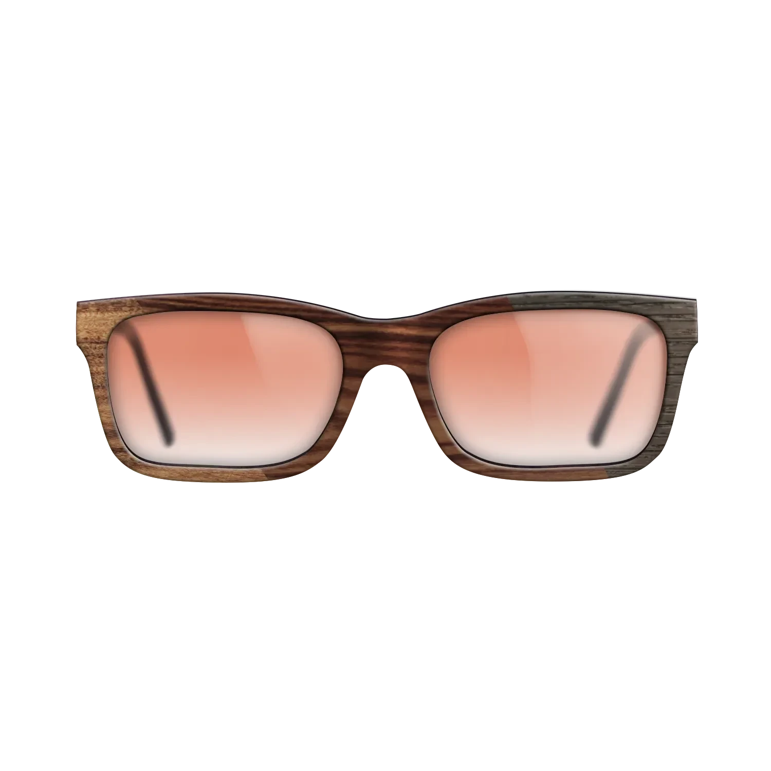 Walnut Burl,Bocote,Olive Burl,Fumed Oak: Angle Cut - The Sage - Rectangle - 1649 - SIRIS wood optic