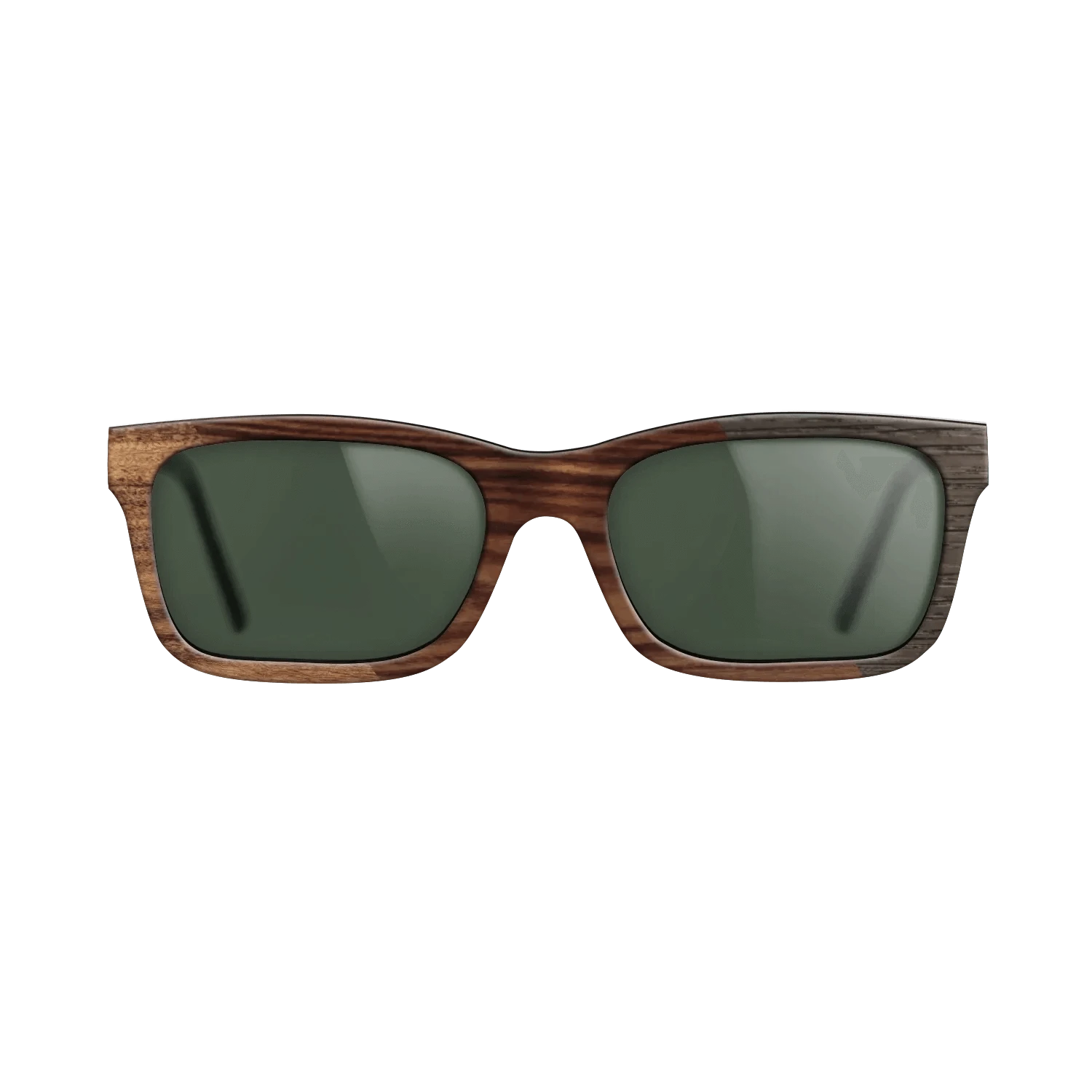 Walnut Burl,Bocote,Olive Burl,Fumed Oak: Angle Cut - The Sage - Rectangle - 1649 - SIRIS wood optic