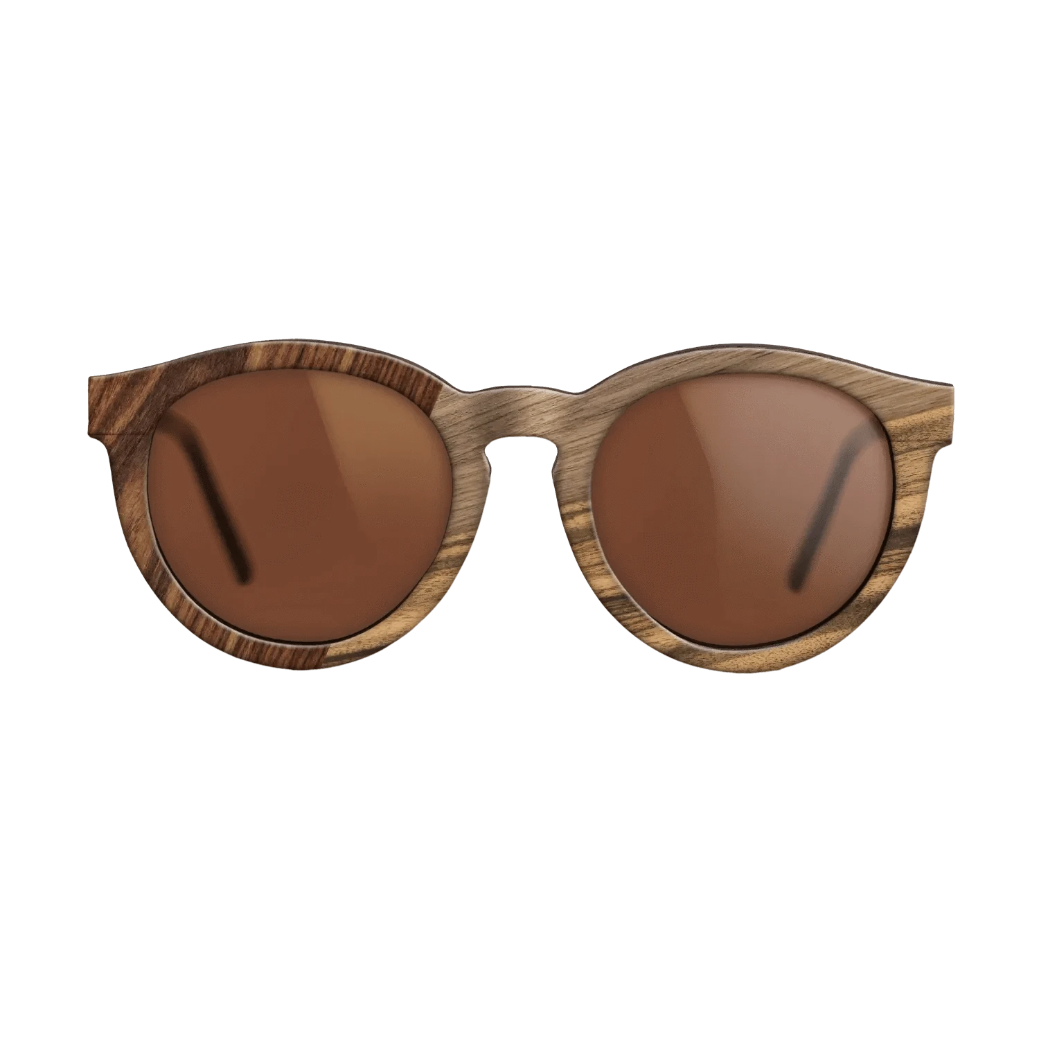 Walnut Claro Light,Walnut: Straight Grain,Louro Preto,Walnut Claro Dark,Kingwood: Angle Cut - The Rebel - Round - 1881 - SIRIS wood optic