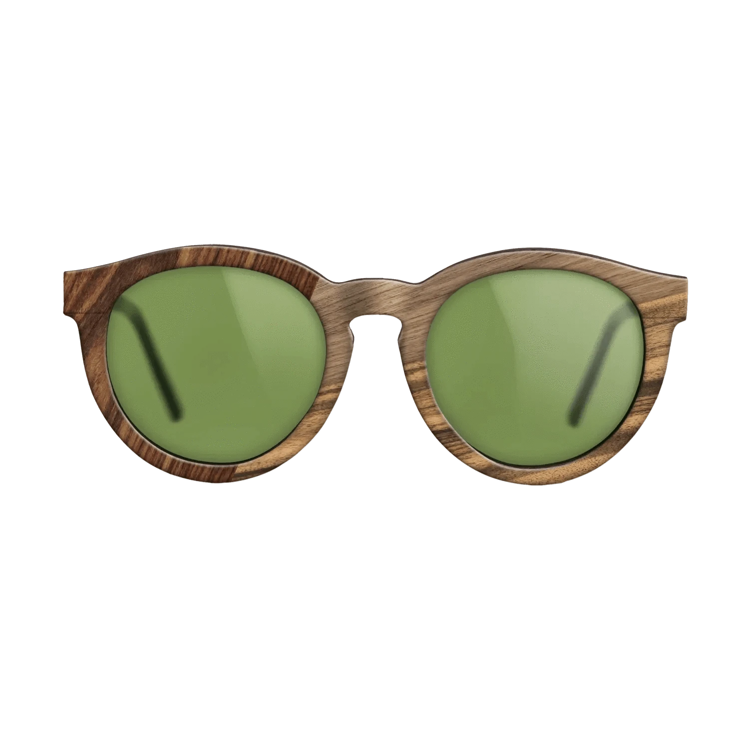 Walnut Claro Light,Walnut: Straight Grain,Louro Preto,Walnut Claro Dark,Kingwood: Angle Cut - The Rebel - Round - 1881 - SIRIS wood optic