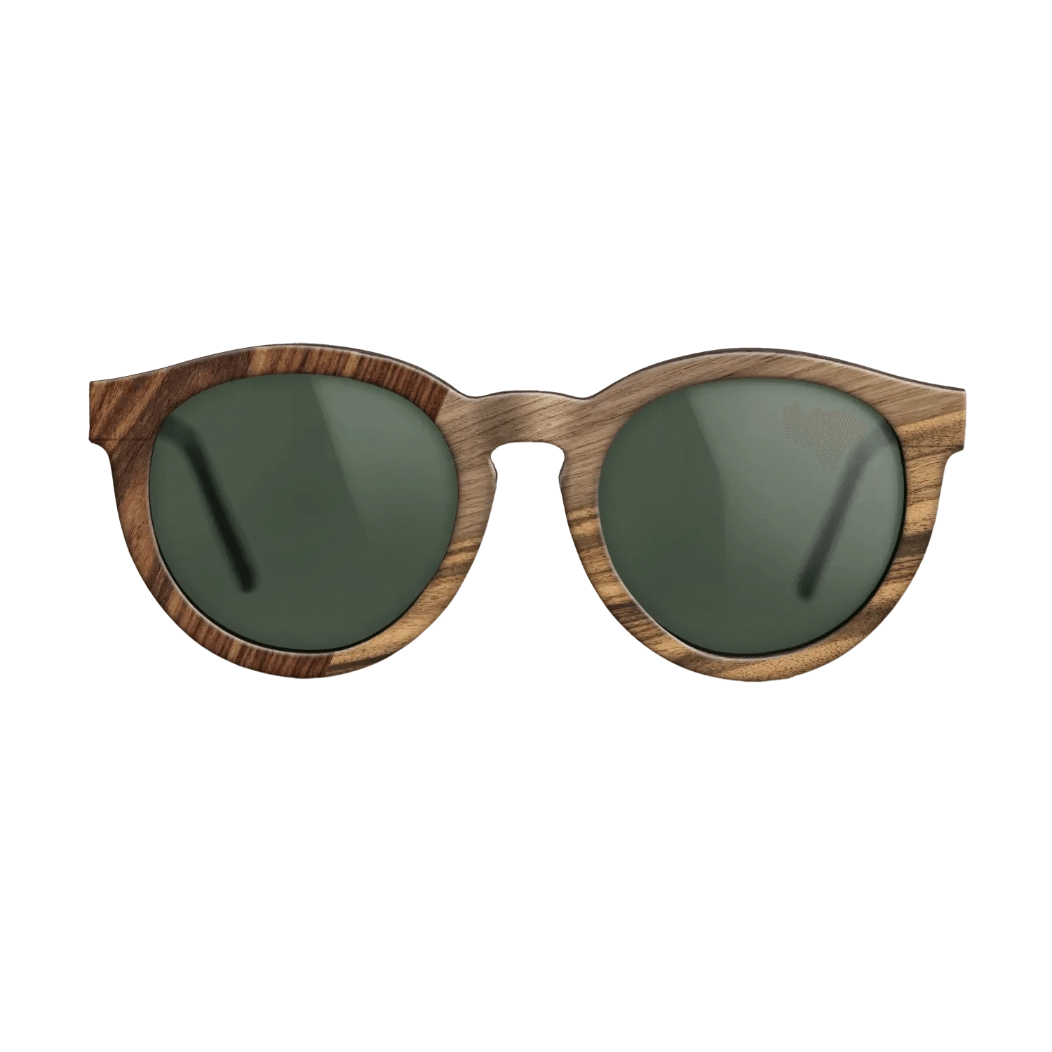 Walnut Claro Light,Walnut: Straight Grain,Louro Preto,Walnut Claro Dark,Kingwood: Angle Cut - The Rebel - Round - 1881 - SIRIS wood optic