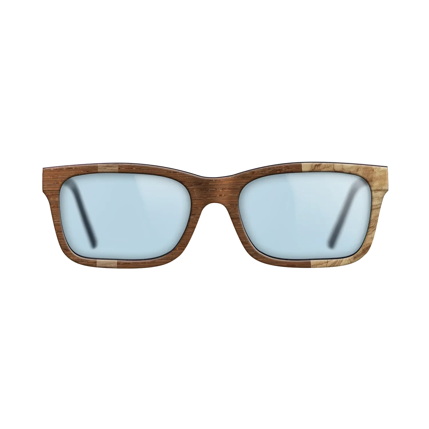 Koa,Olive Burl,Italian Ebony,Wenge: Patch - The Sage - Rectangle - 1919 - SIRIS wood optic