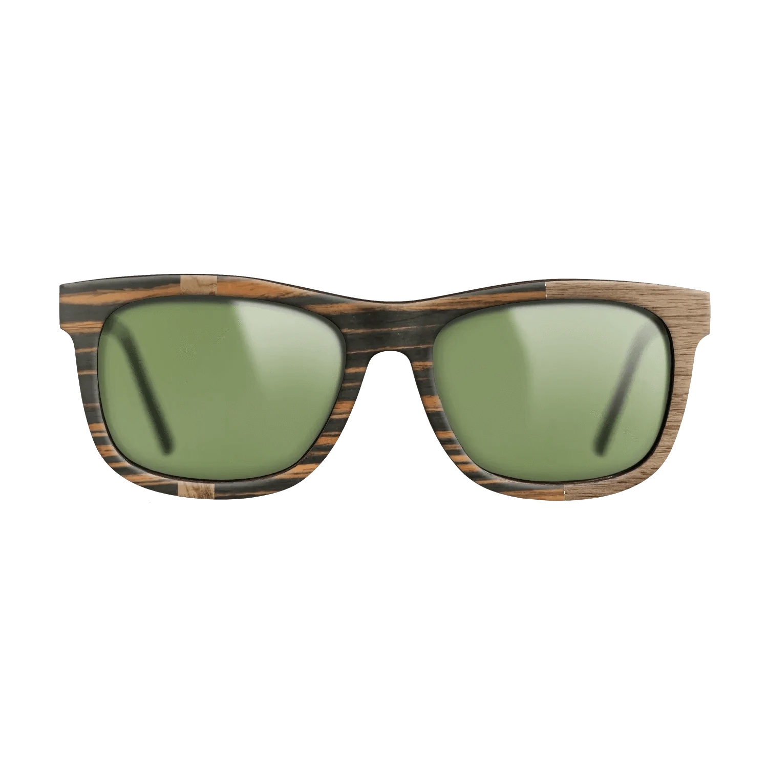 Wenge,Italian Ebony,Olive Burl,Walnut: Straight Grain,Koa: Patch - The Hero - Square - 1307 - SIRIS wood optic