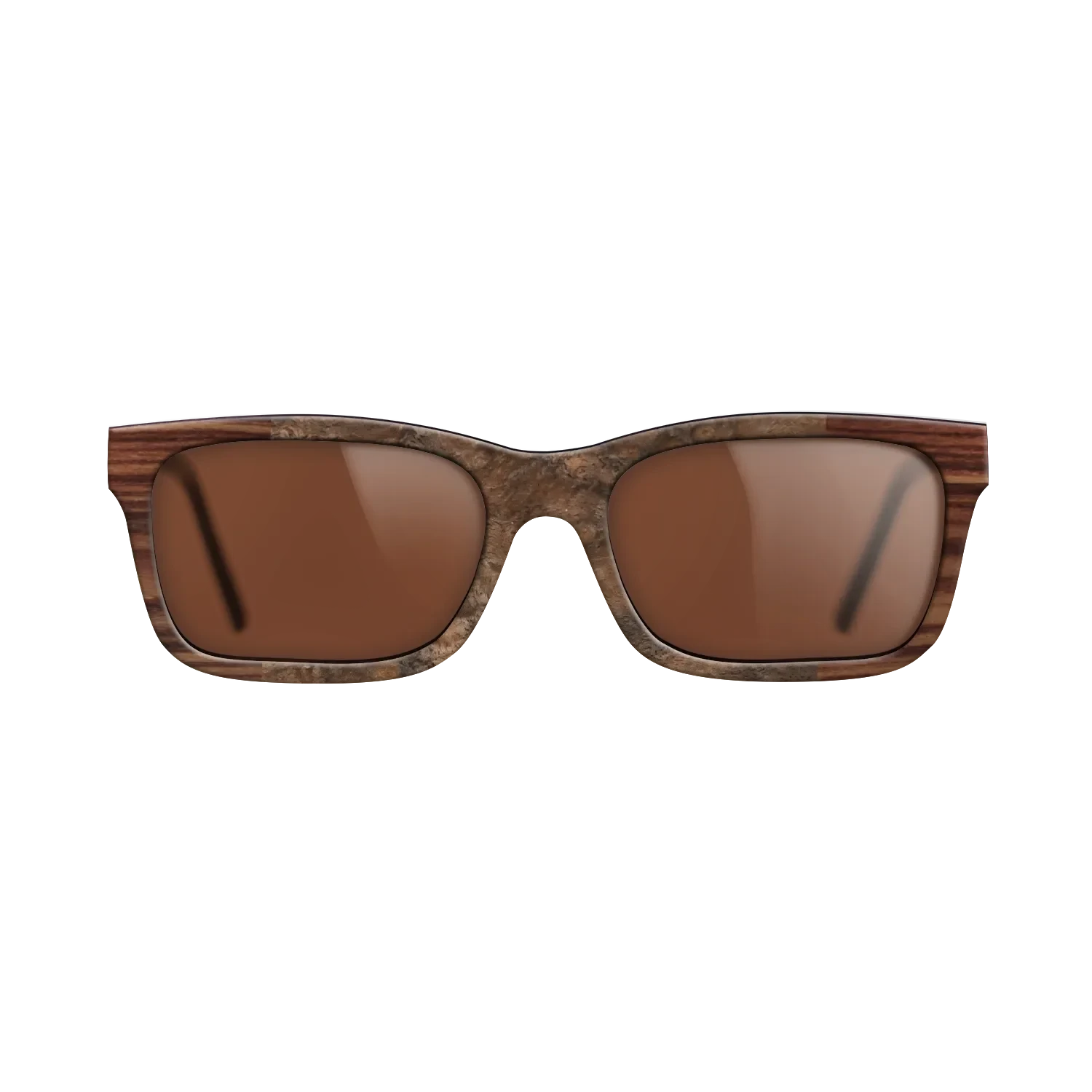 Santos Rosewood Dark,Walnut Claro Dark,Walnut Burl,Kingwood: Patch - The Sage - Rectangle - 1004 - SIRIS wood optic