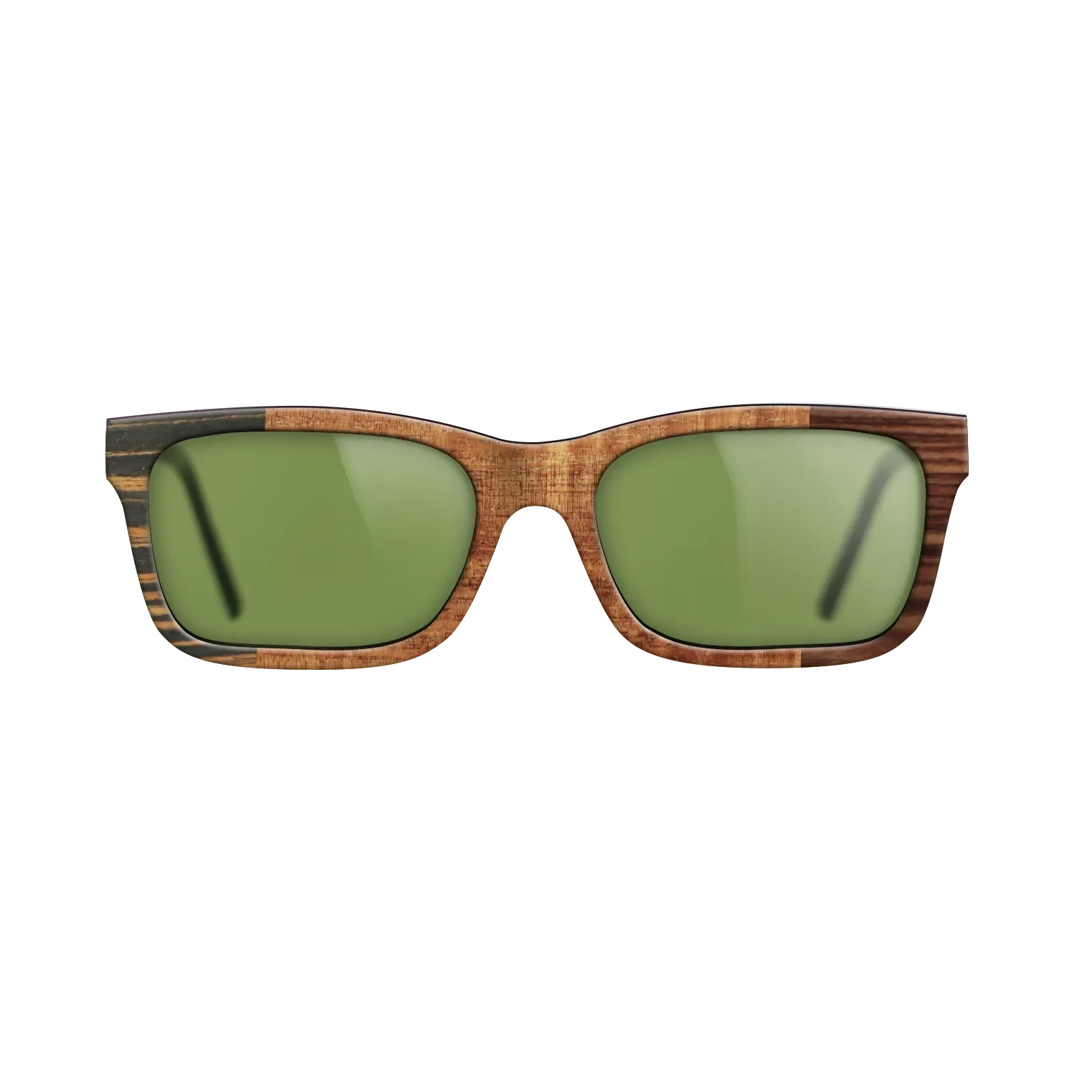 Olive Burl,Koa,Italian Ebony,Fumed Eucalyptus,Kingwood: Patch - The Sage - Rectangle - 701 - SIRIS wood optic