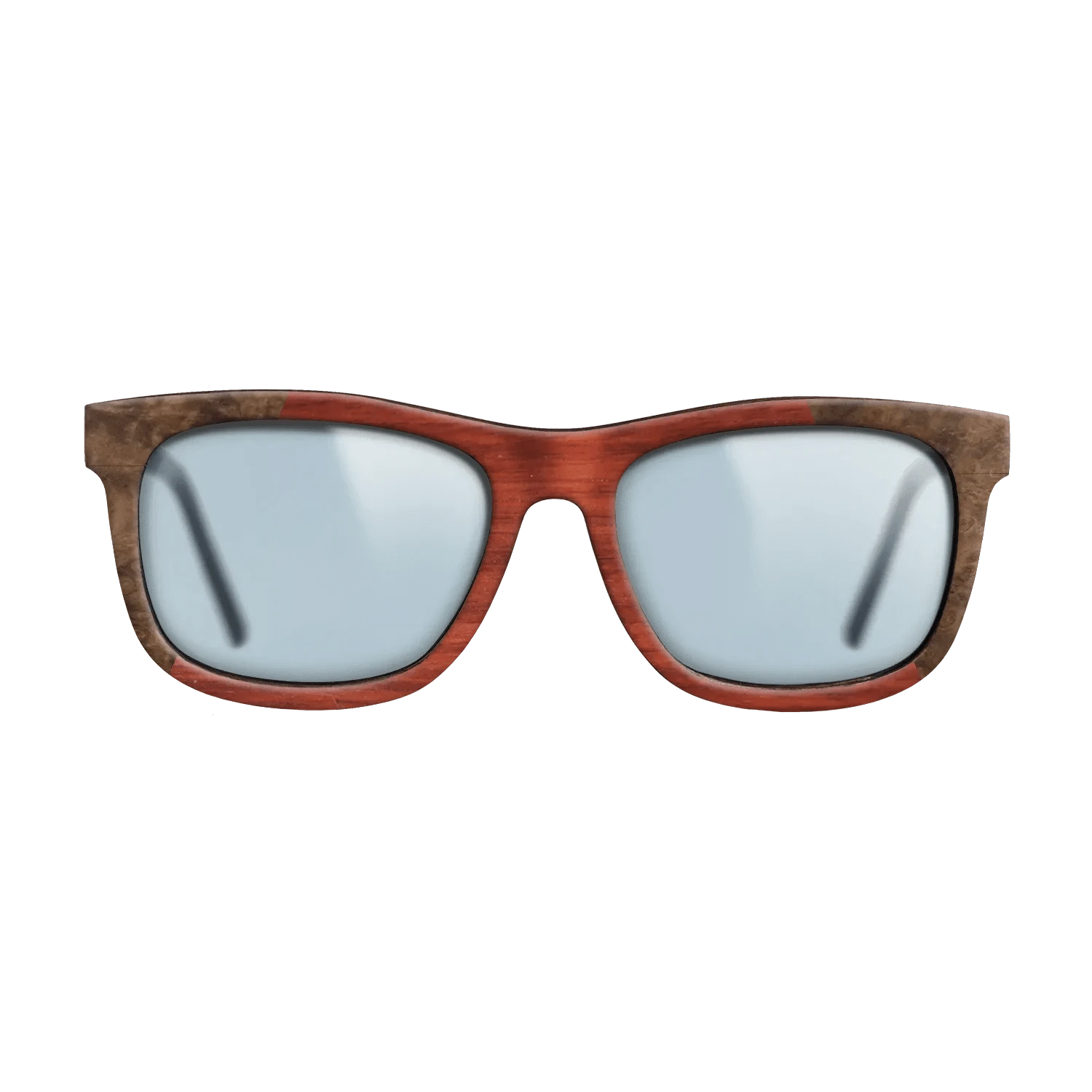 Koa,Walnut Burl,Poplar Dyed: Red: Recursive - The Hero - Square - 970 - SIRIS wood optic