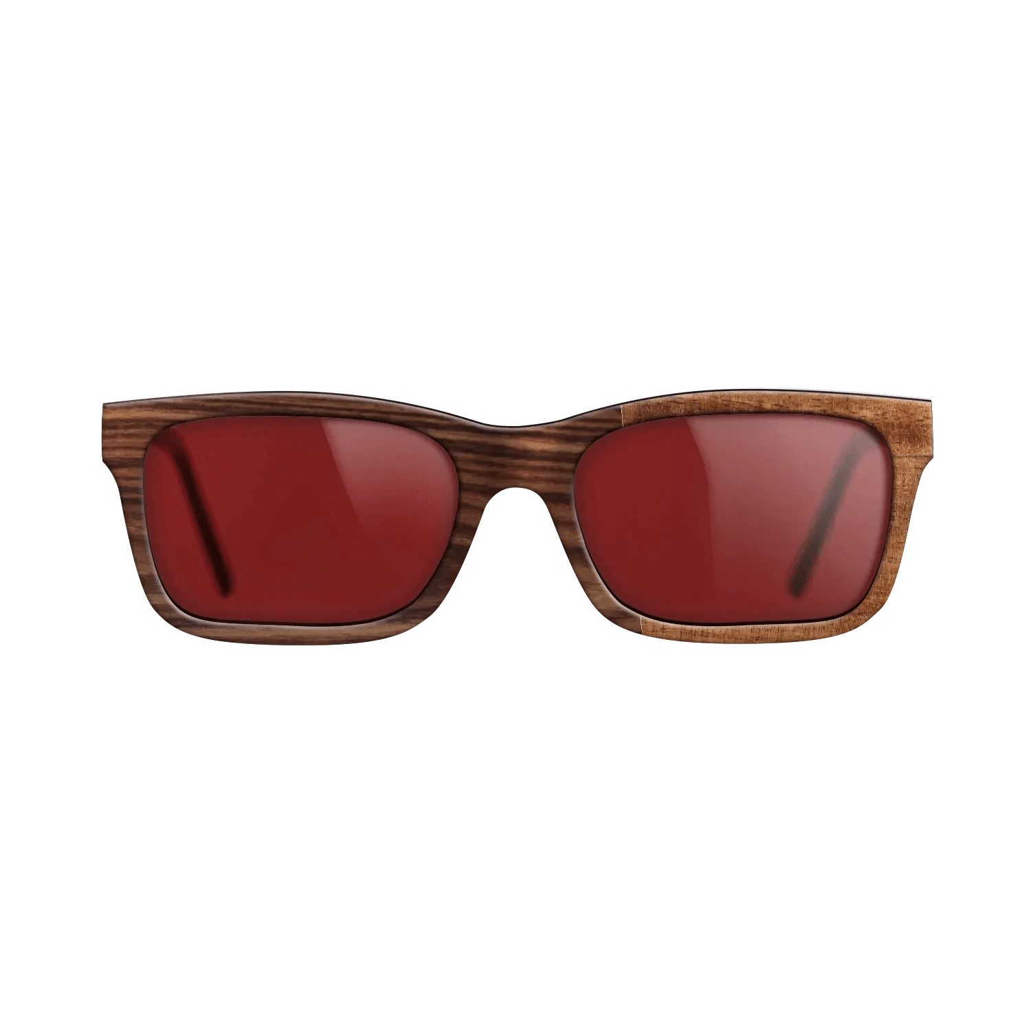 Koa,Bocote,Fumed Eucalyptus,Kingwood: Patch - The Sage - Rectangle - 1369 - SIRIS wood optic