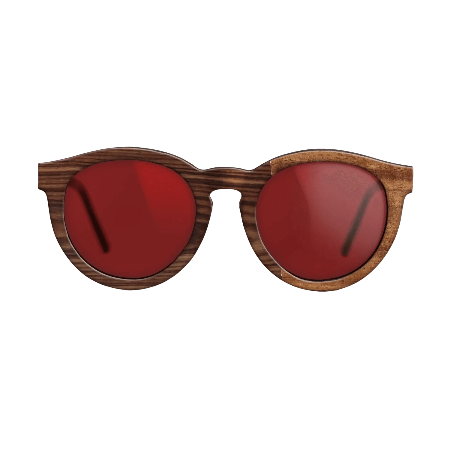Koa,Bocote,Fumed Eucalyptus,Kingwood: Patch - The Rebel - Round - 1369 - SIRIS wood optic