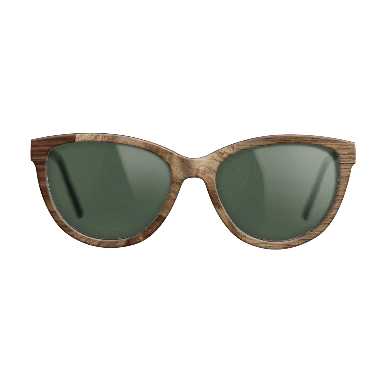 Walnut Claro Light,Olive Burl,Santos Rosewood Dark,Walnut: Straight Grain: Patch - The Maiden - Cat - 1876 - SIRIS wood optic