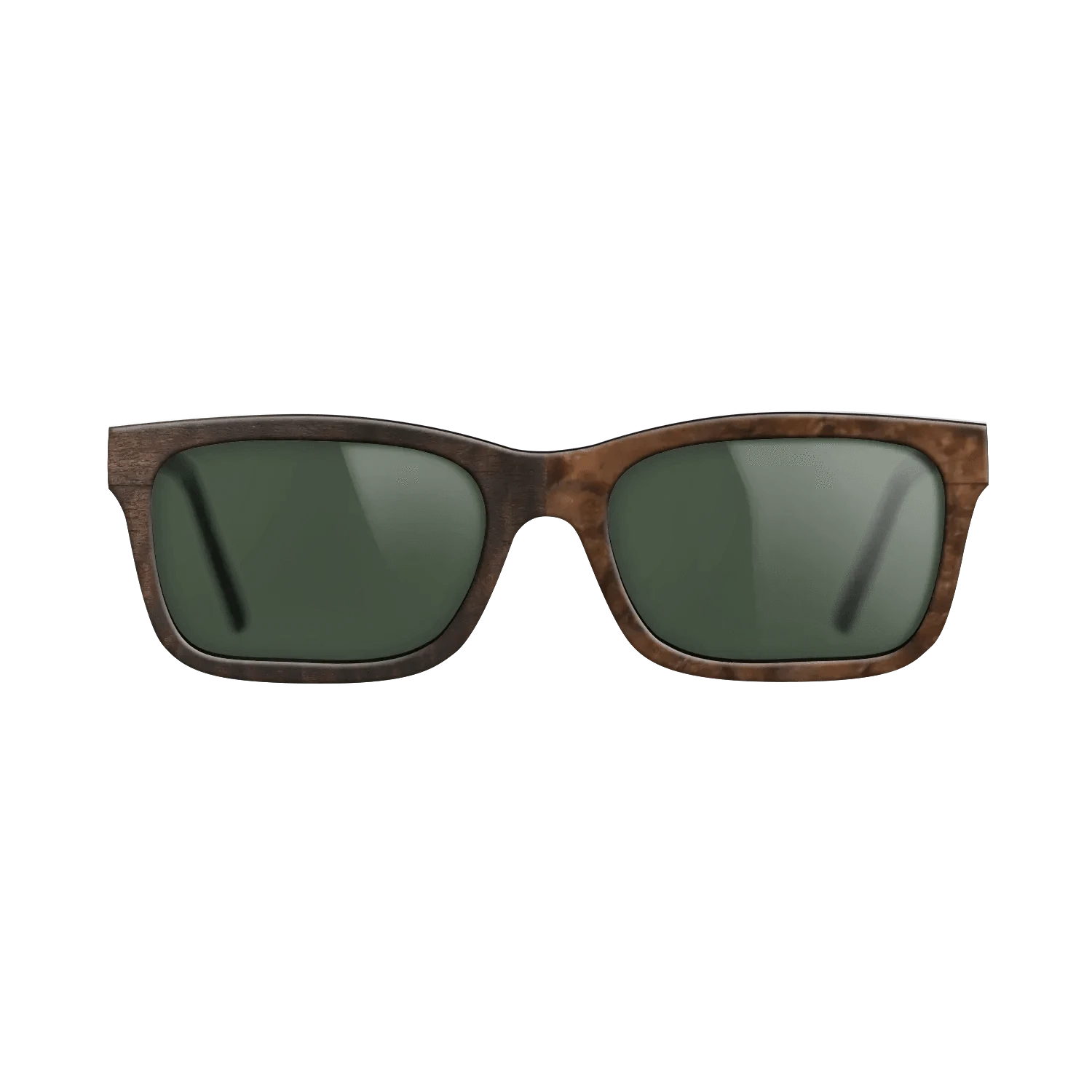 Walnut Burl,Fumed Eucalyptus: Patch - The Sage - Rectangle - 1980 - SIRIS wood optic
