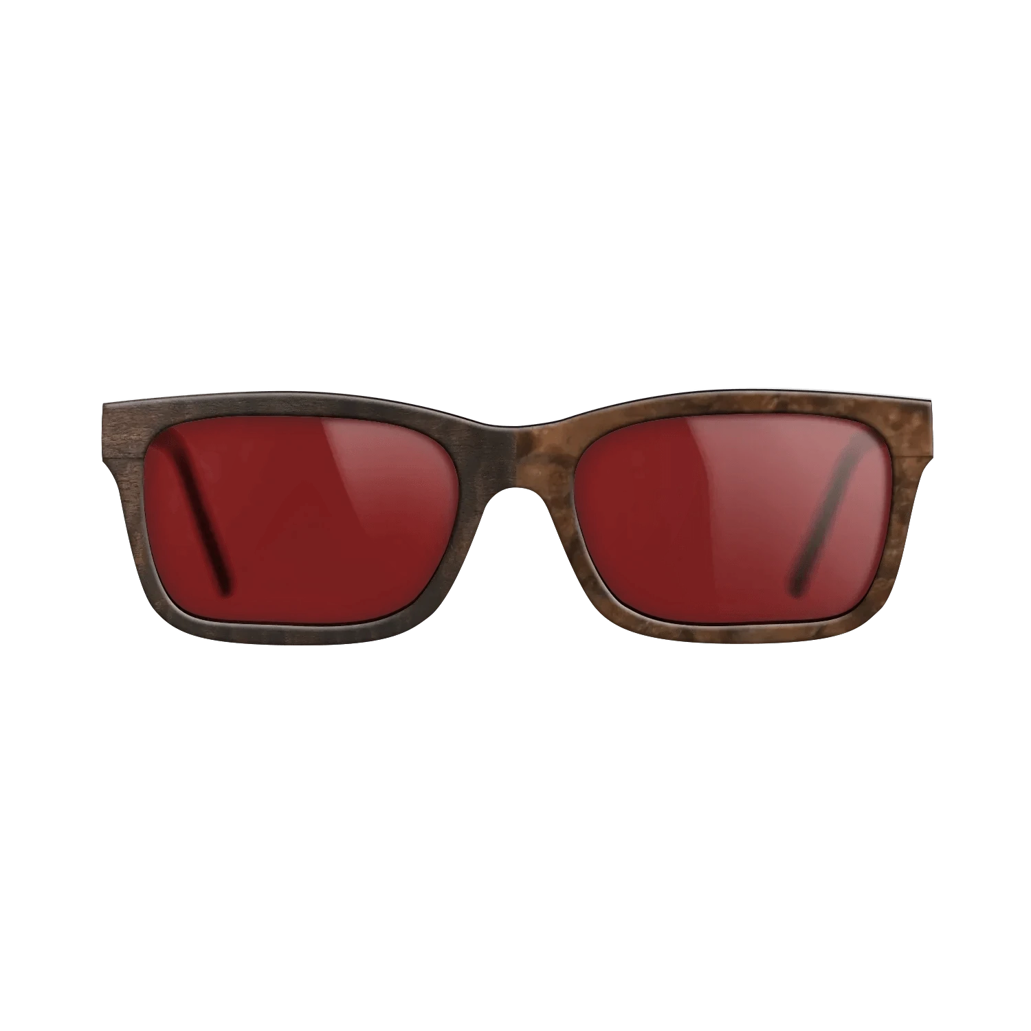 Walnut Burl,Fumed Eucalyptus: Patch - The Sage - Rectangle - 1980 - SIRIS wood optic