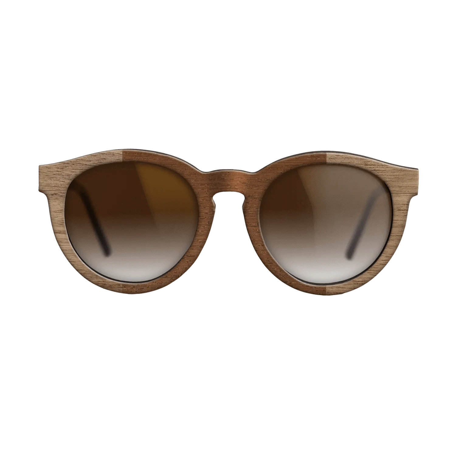 Olive Burl,Wenge,Santos Rosewood Light: Patch - The Rebel - Round - 1439 - SIRIS wood optic
